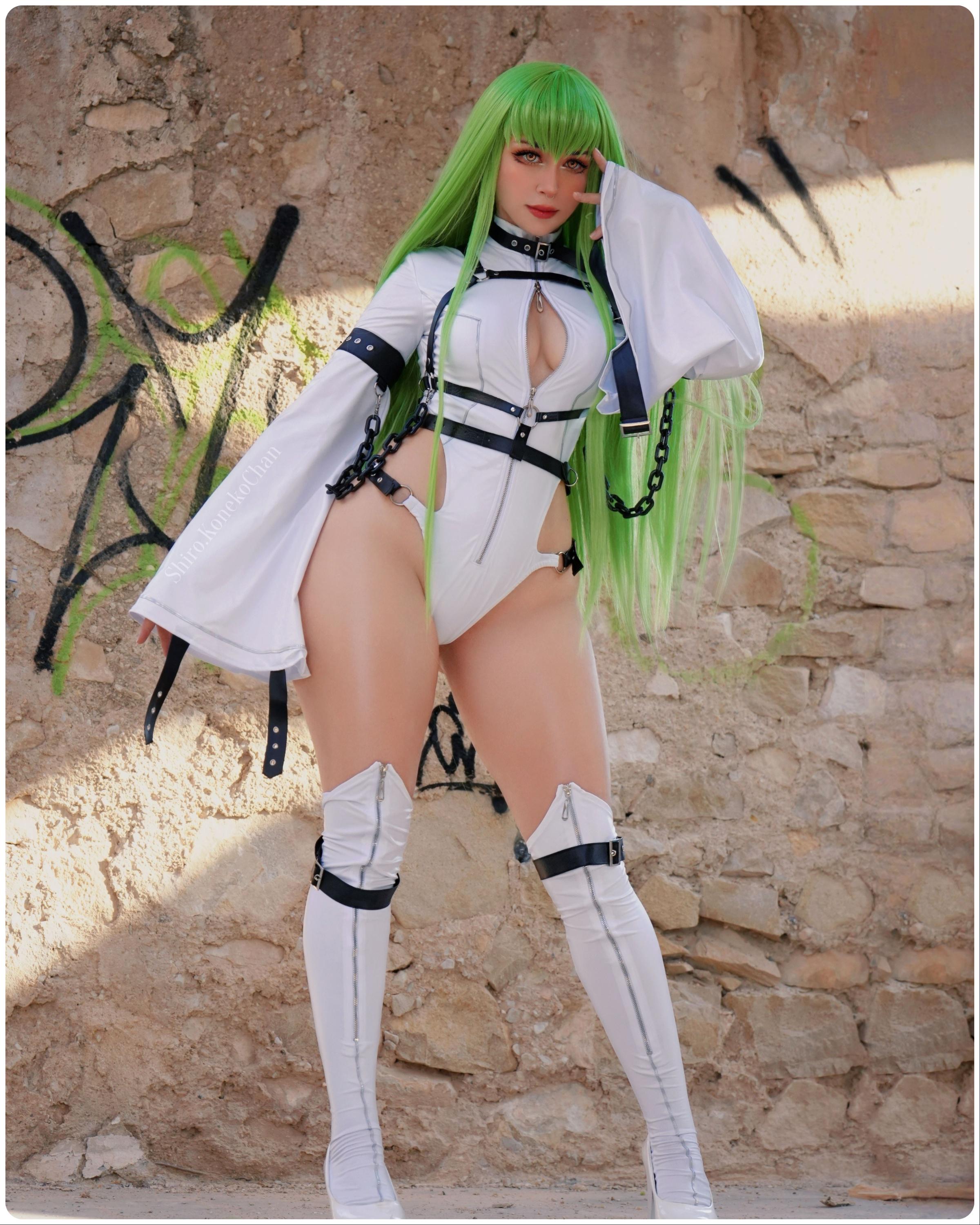 C.C Cosplay Seduction by Shiro_konekochan