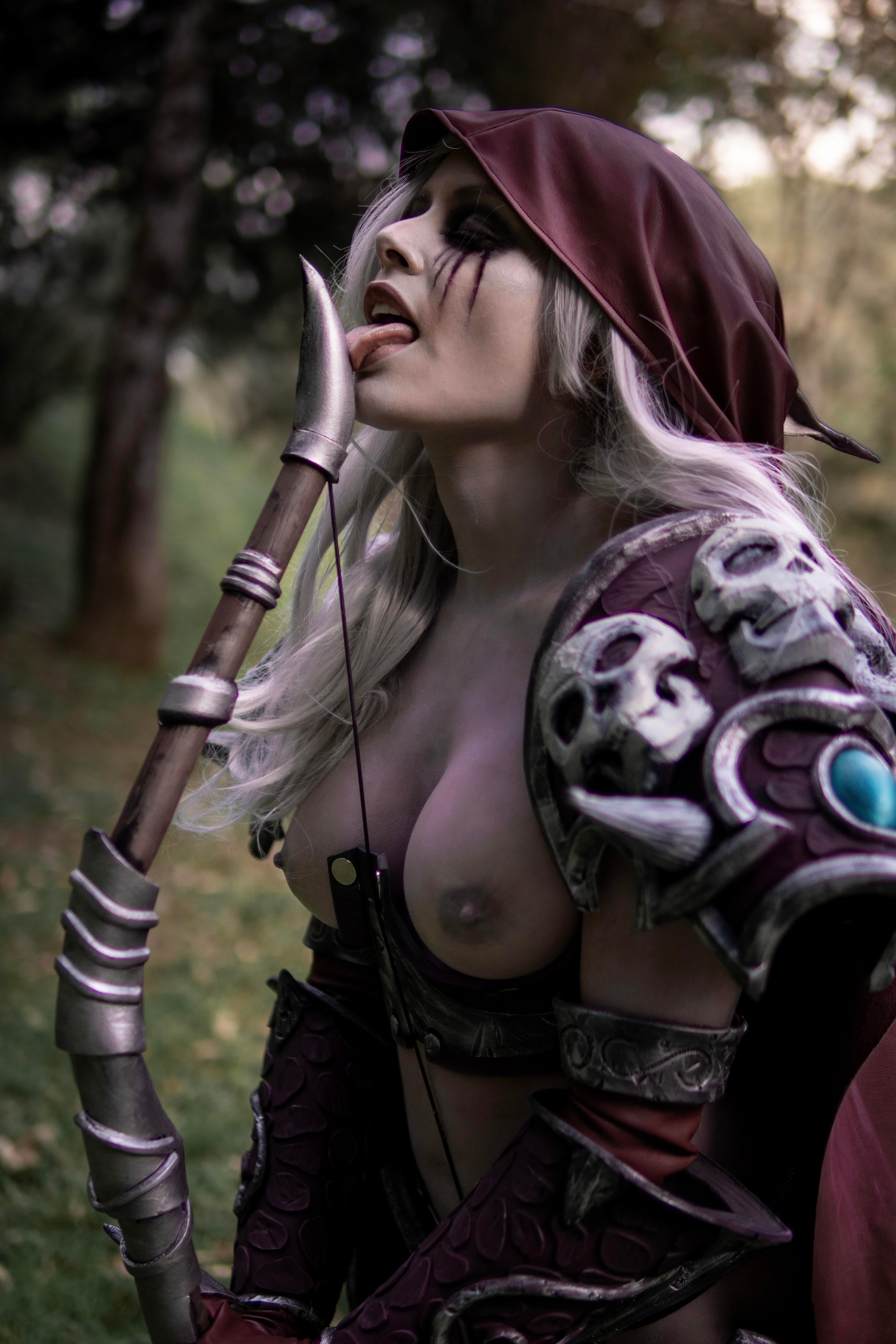 Lady Sylvanas Cosplay — Nude Fantasy Gallery for Warcraft Fans