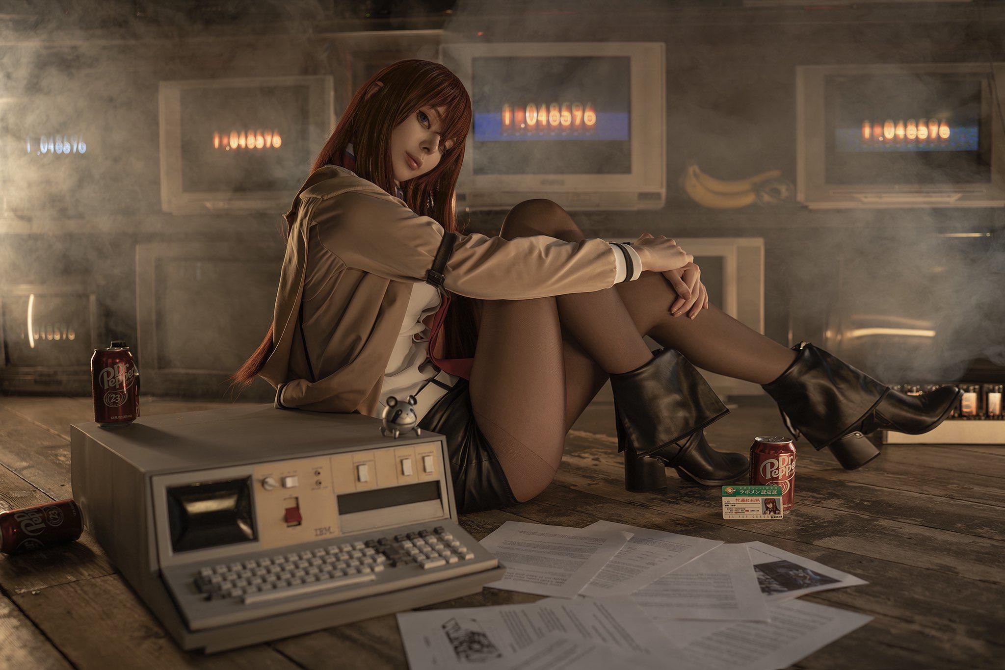 Kurisu Makise Cosplay — Steins;Gate Scientist Style Gallery