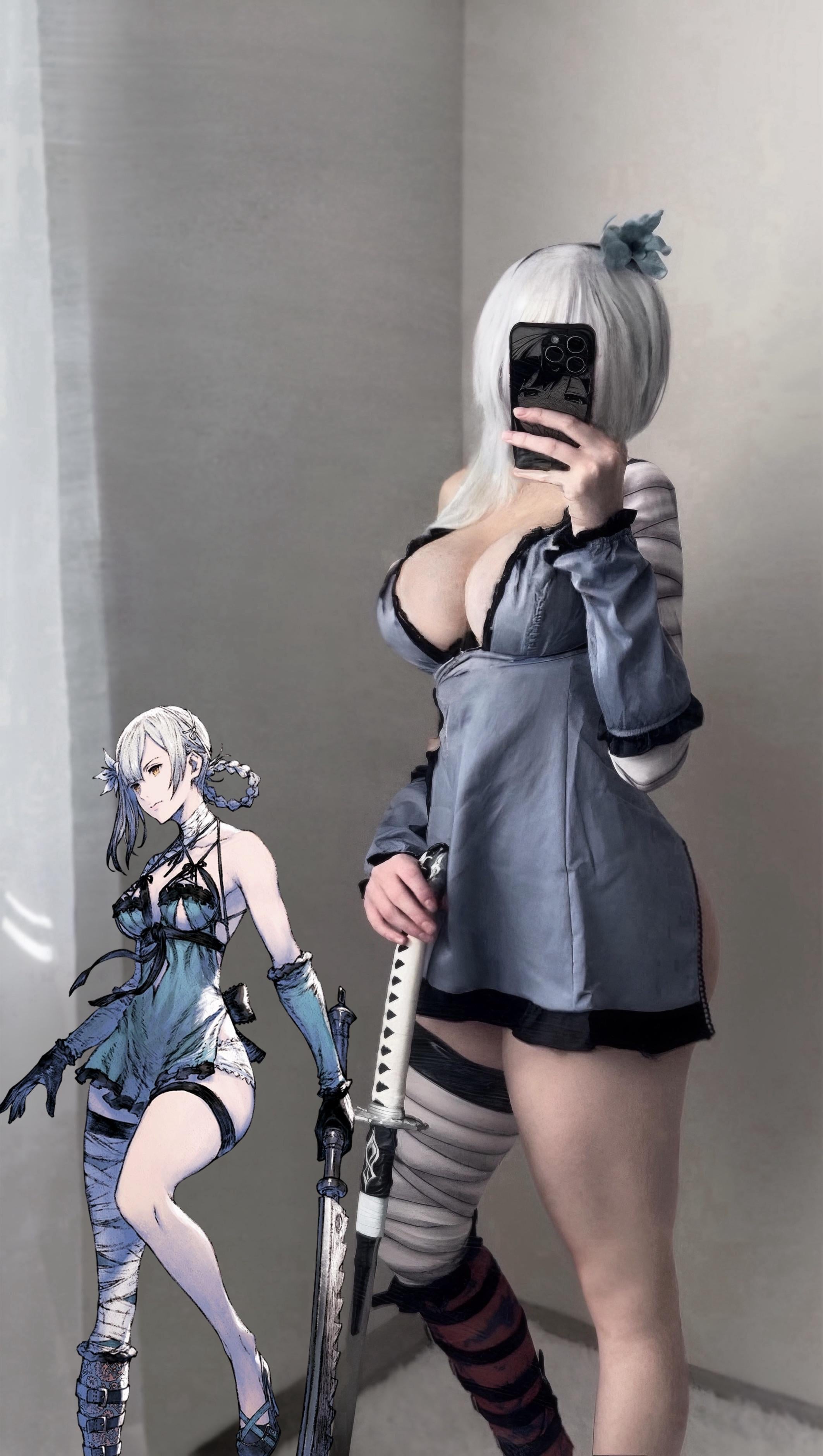 Kaine cosplay — Kainé Cosplay from Nier — Sultry Fantasy Game-Inspired