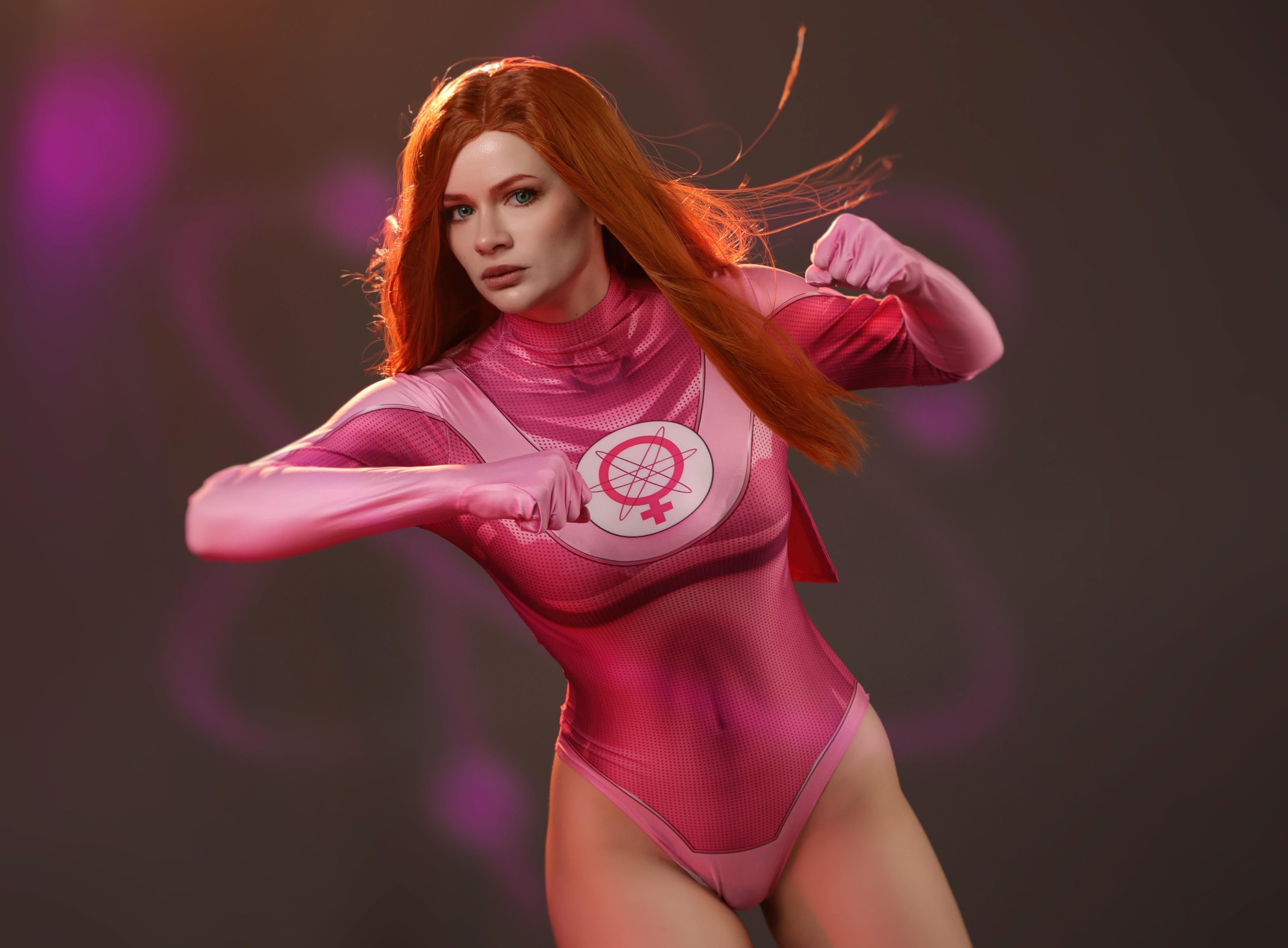 Atom Eve Cosplay Gallery — Invincible Superhero Style for XXX Nerds