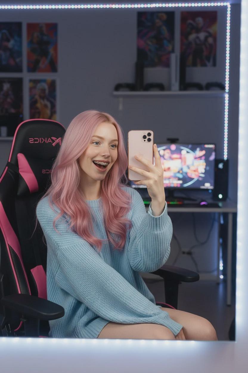 Naughty RGB Gamer Girl’s Leaked Victory Celebration