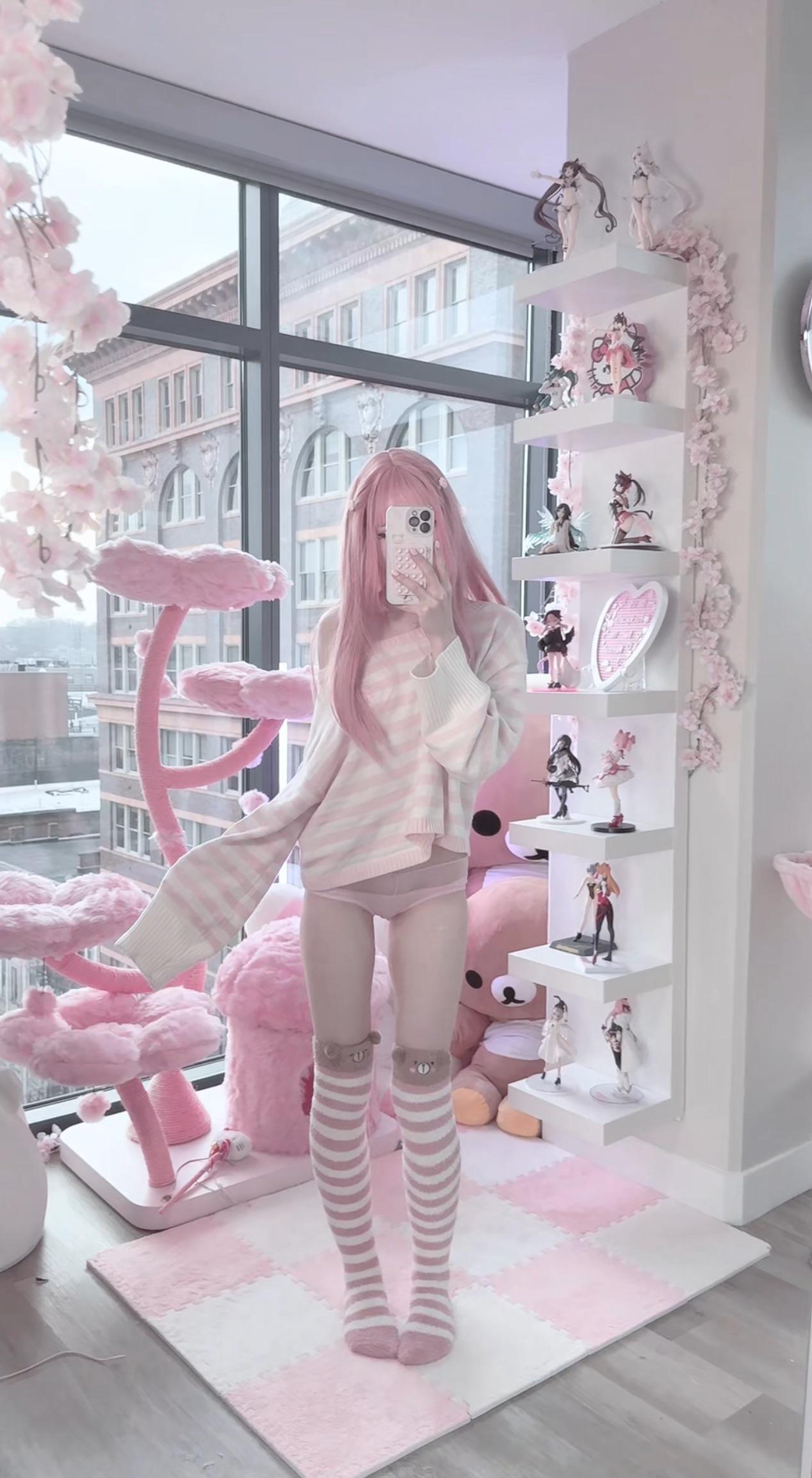 Pastel eGirl Gamer Girl Cosplay Tease Uncensored 2026