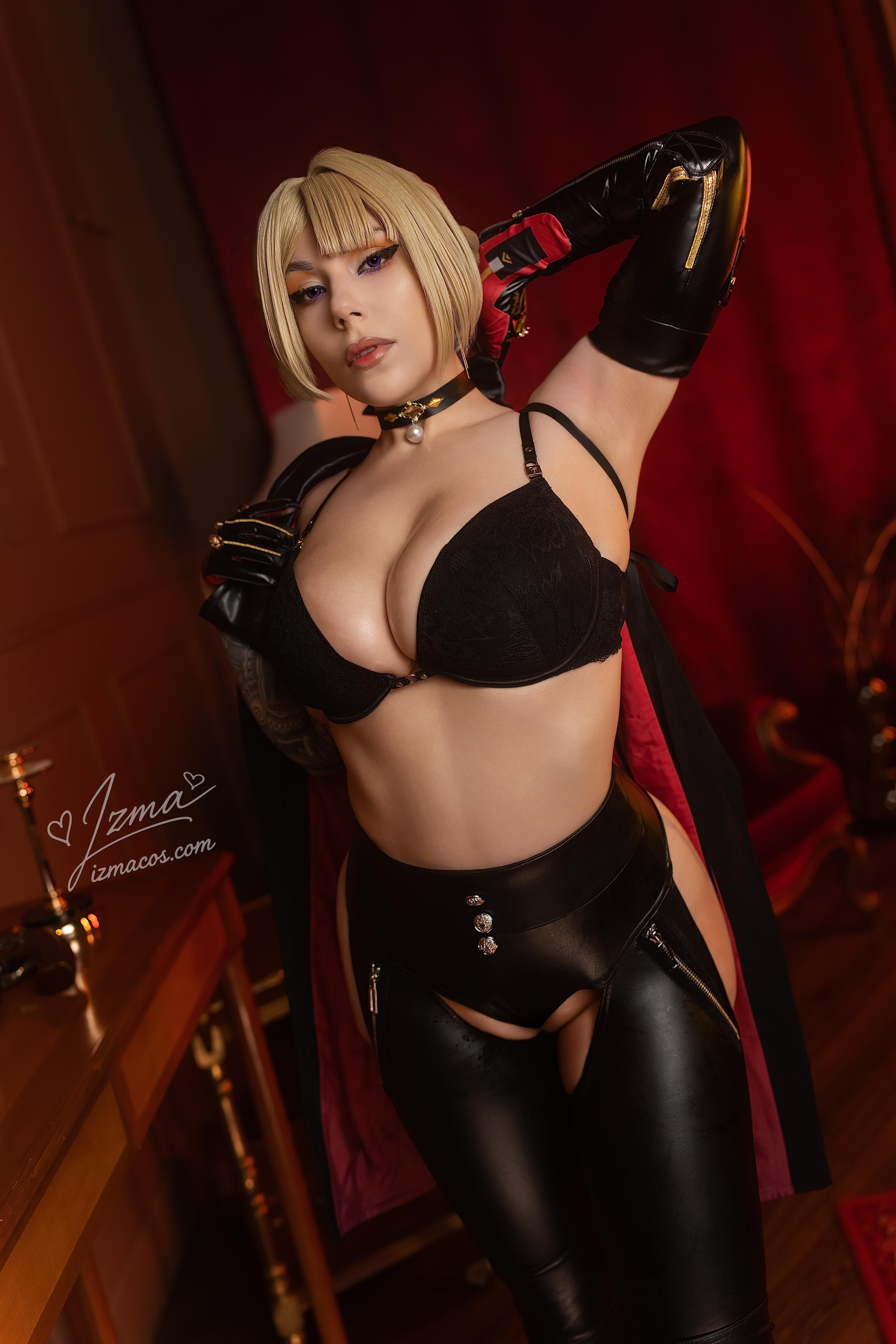Evelyn from ZZZ – Lewd Cosplay Porn: Anime Waifu Tease
