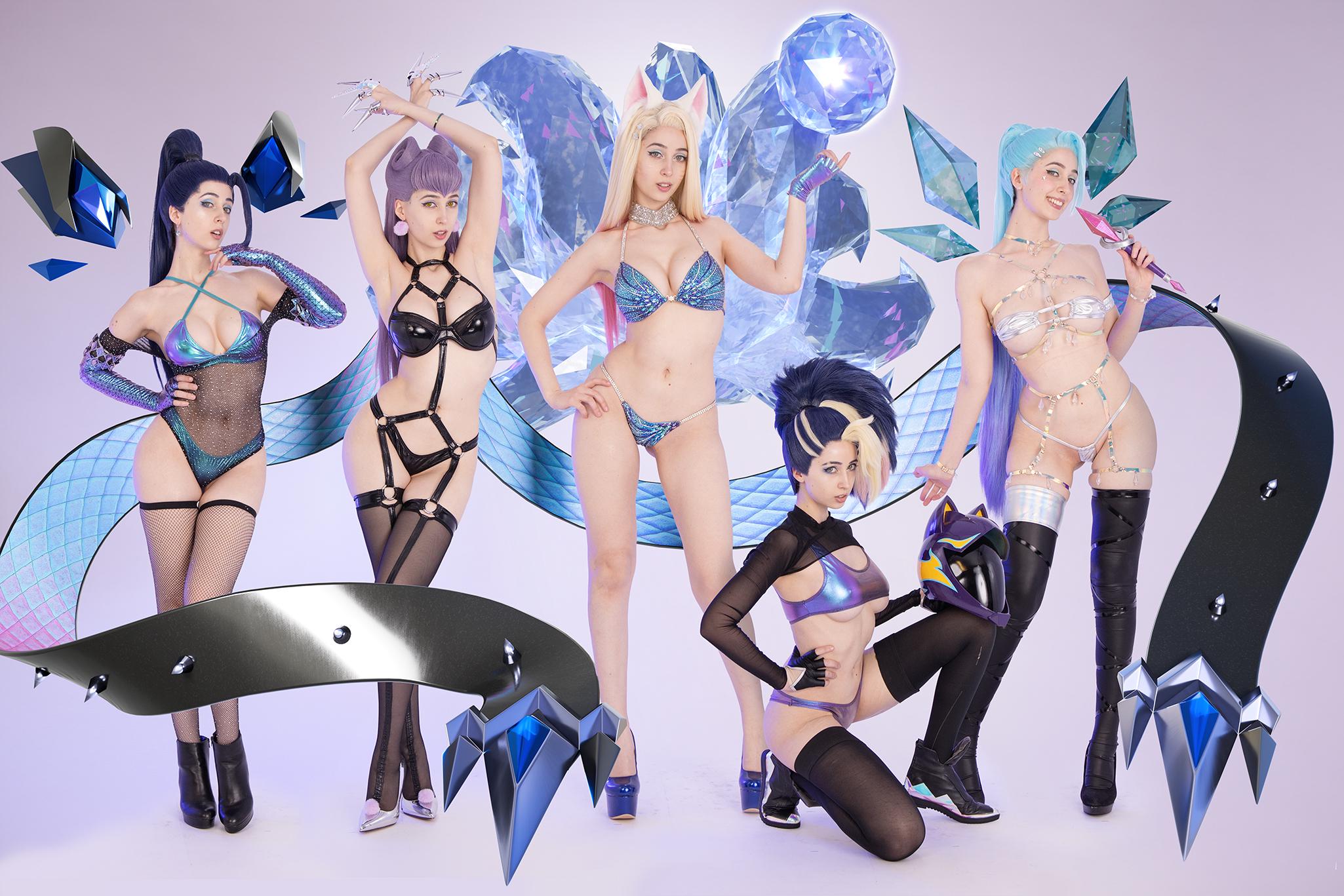 Gumiho Hannya KDA Girls: Lewd Cosplay Unleashed – Anime Porn