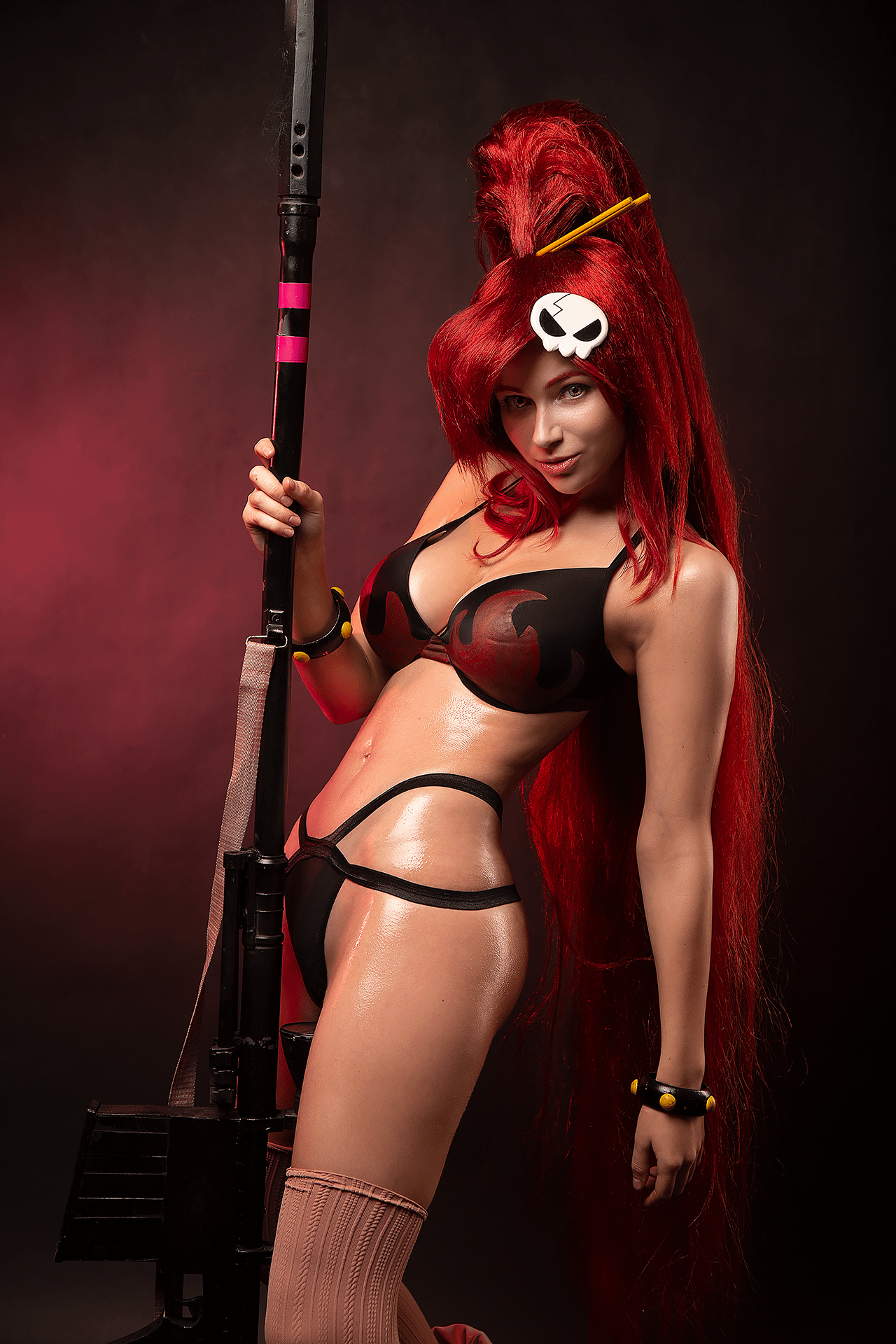 Nancy Novikova’s Steamy Yoko Littner Gurren Lagann Cosplay