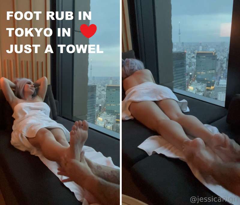 Jessica Nigri’s Tokyo Temptation – Naughty Cosplay Foot Rub