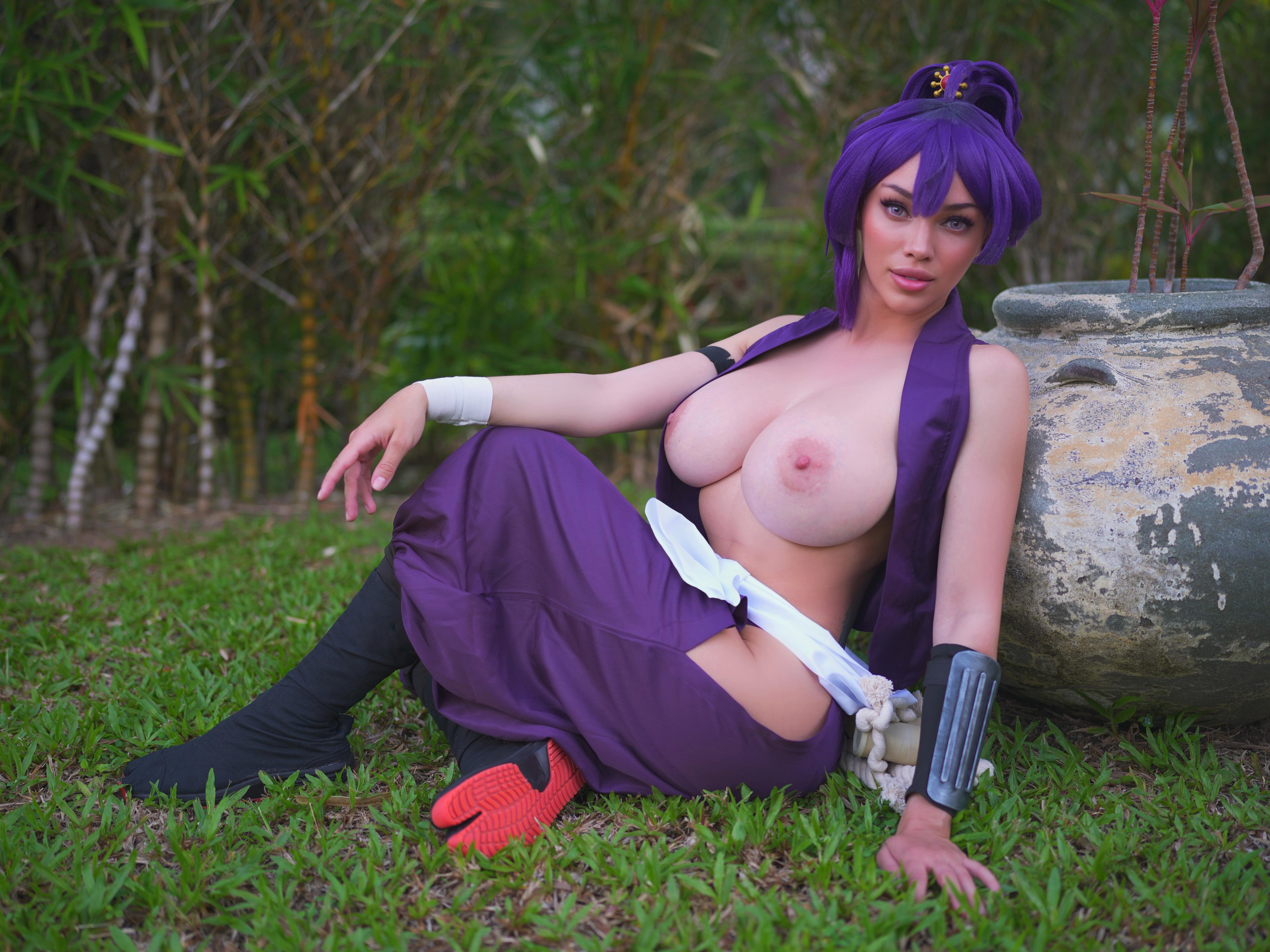 Lewd Yuzuriha Cosplay by Octokuro
