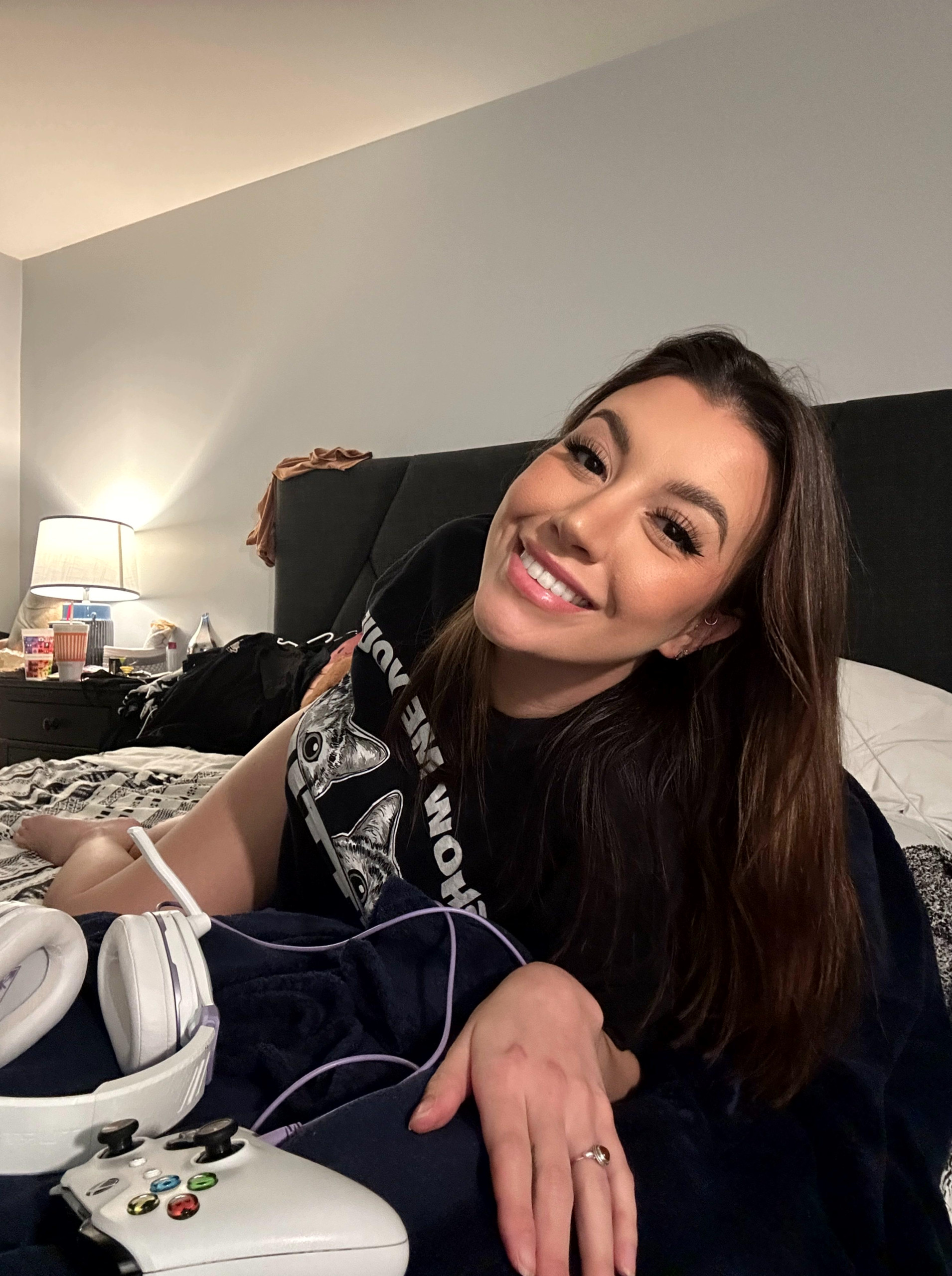 Victory Celebration with Naughty Gamer Girl: RGB Tease