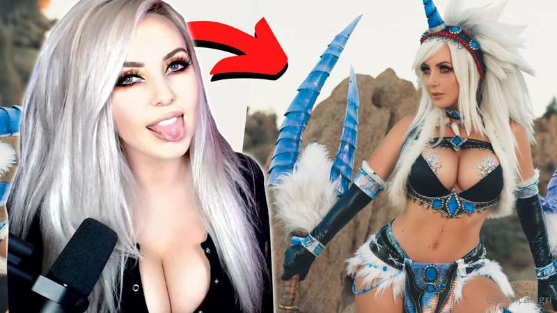 Jessica Nigri Cosplay XXX: Lewd Gamer Girl Unleashed
