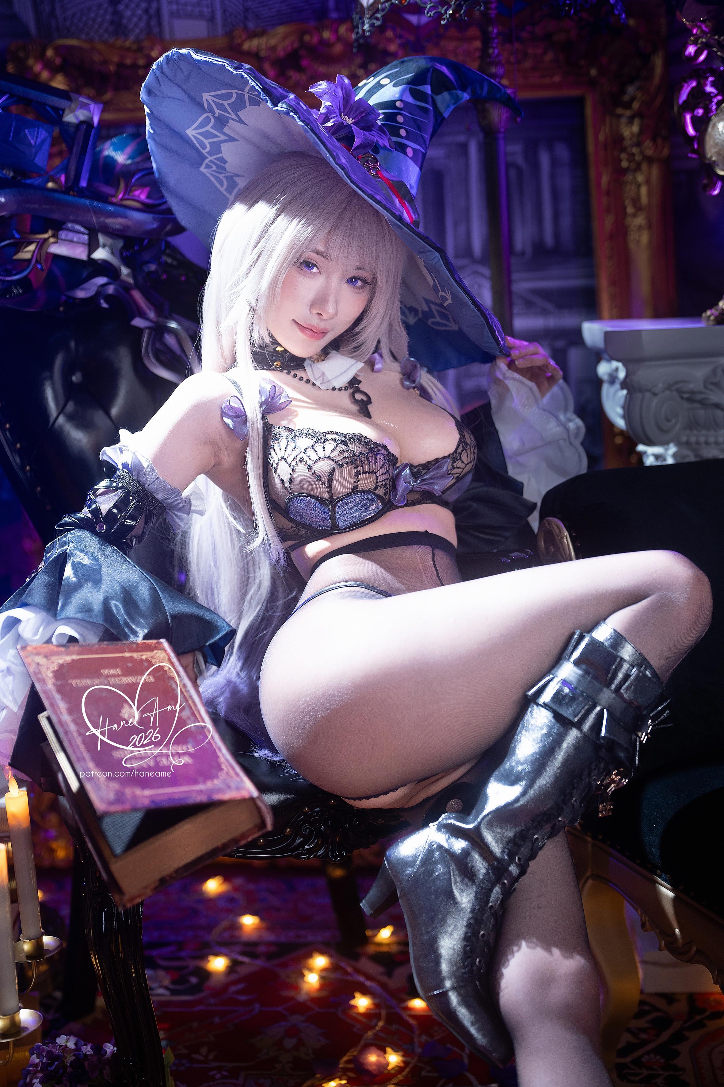 Herta’s Hidden Assets: Star Rail Cosplay by Hane Ame