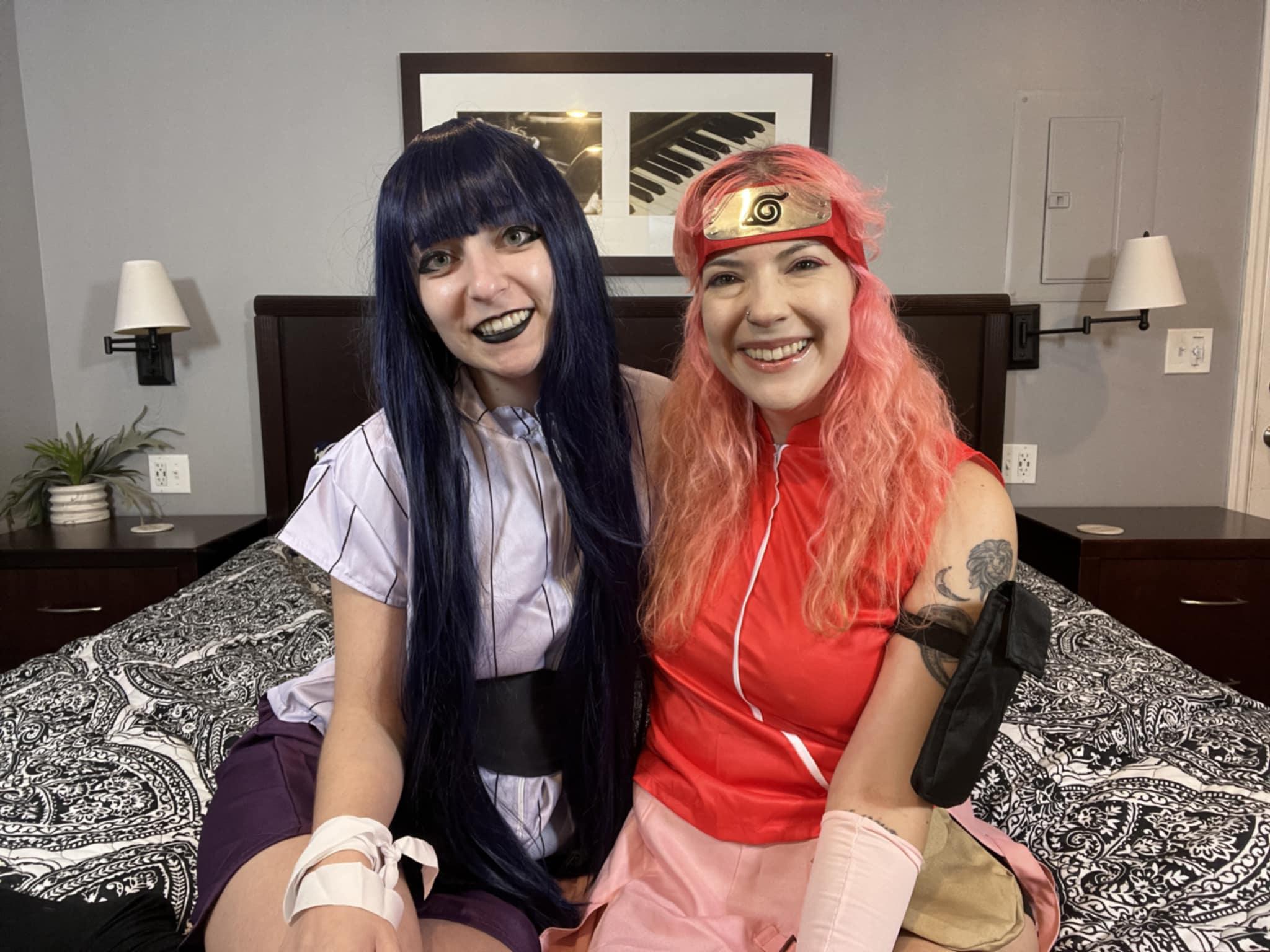Sakura & Hinata: Naruto Shippuden Cosplay – Geeky Naughty Nights
