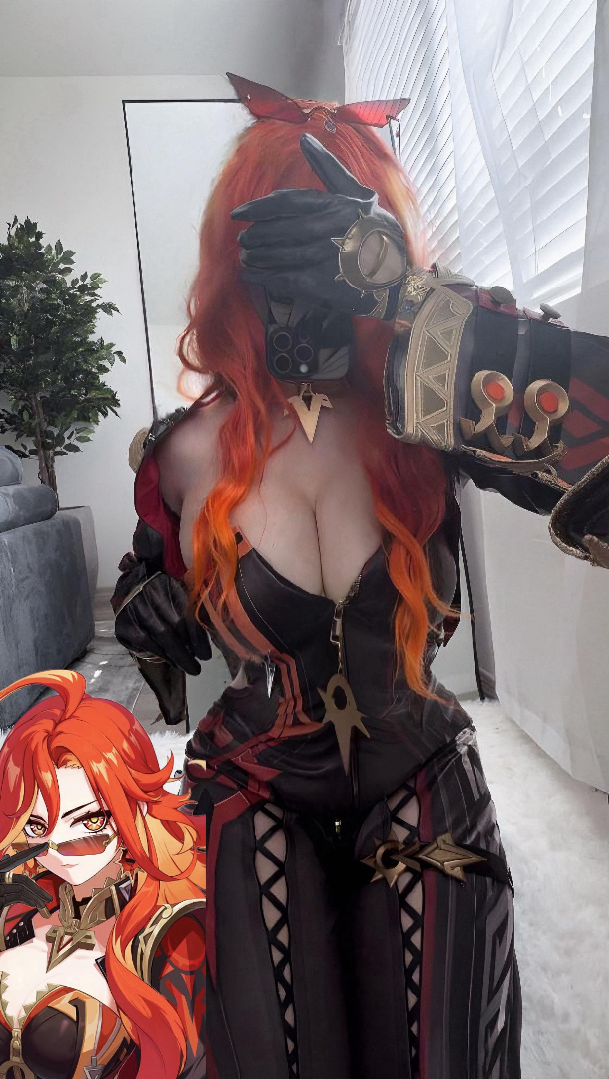 Genshin Impact Cosplay Girl Mavuika