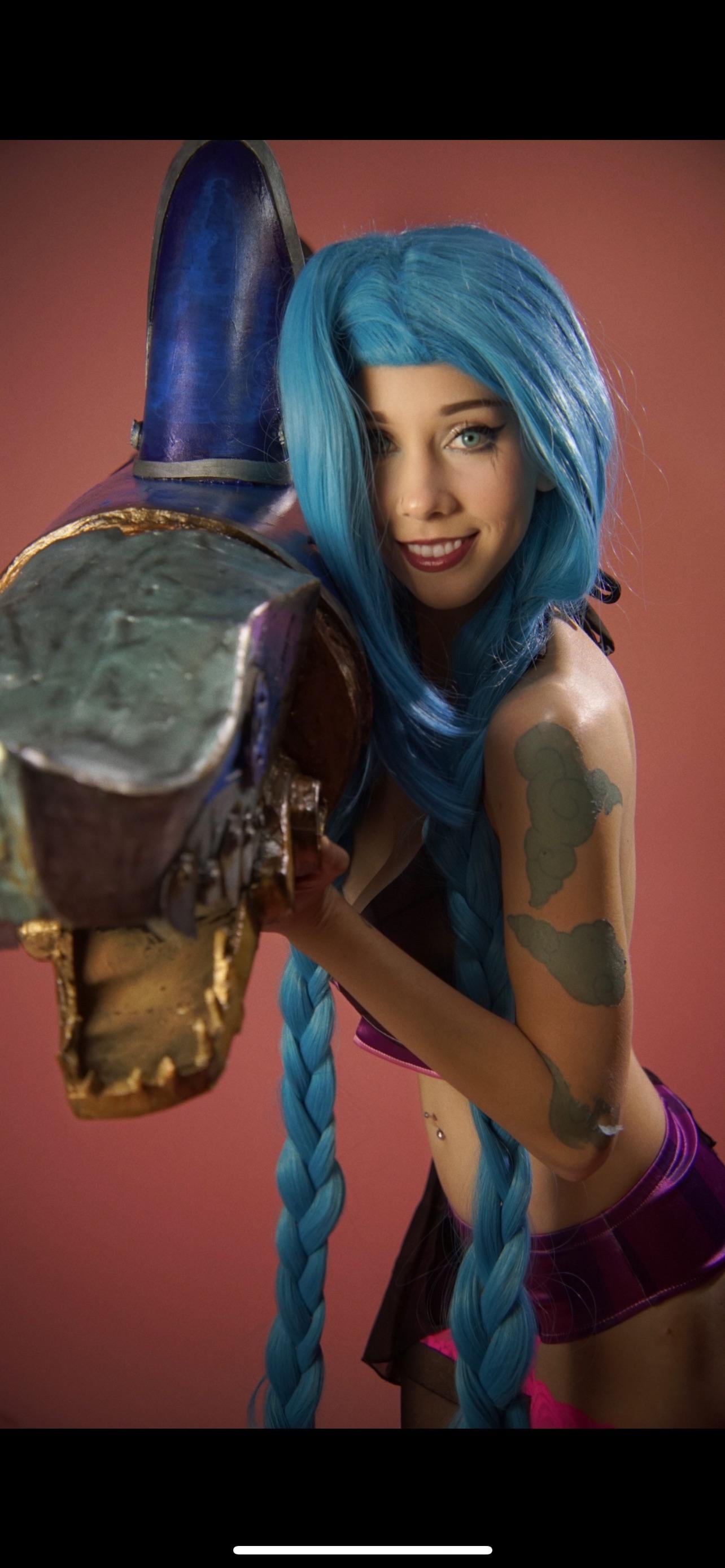 Jinx cosplay by me