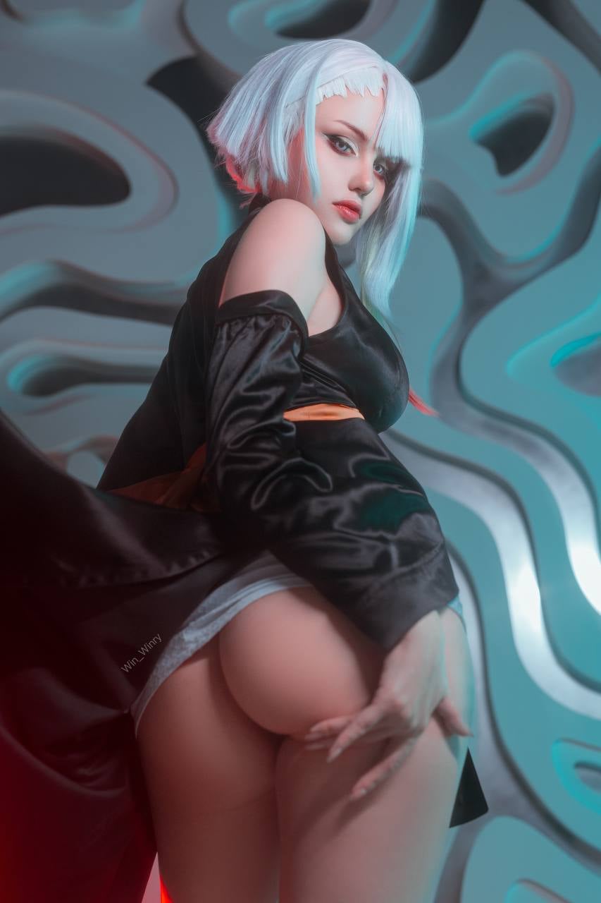 Lucy Kushinada Cyberpunk Cosplay XXX