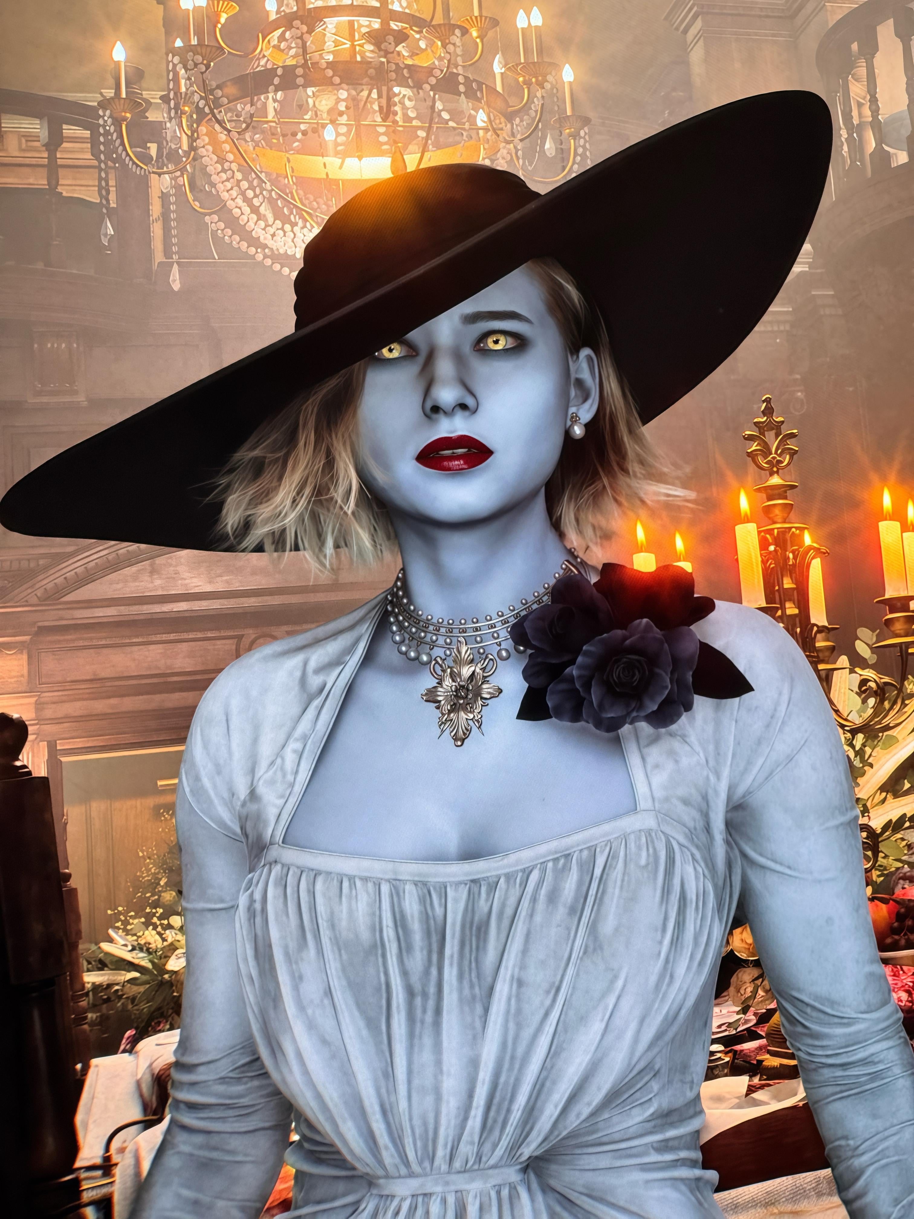 Dimitrescu’s Dark Desire: A Resident Evil Cosplay Fantasy