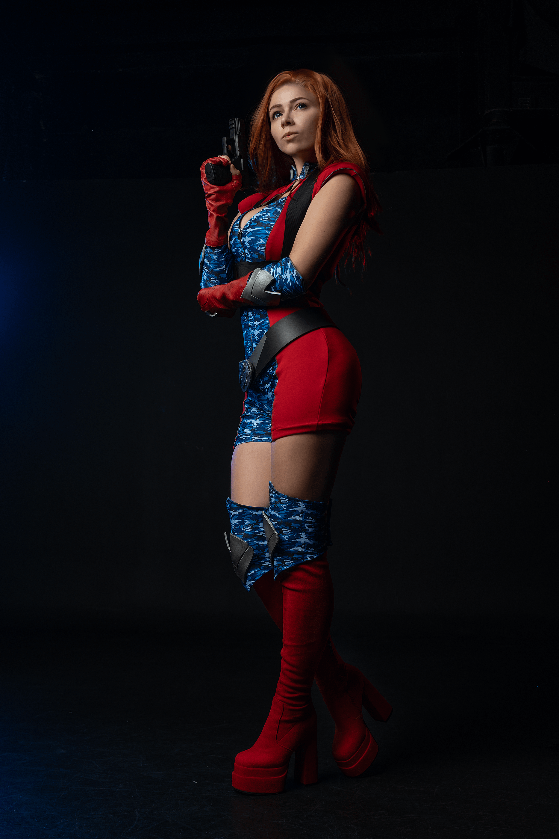 Nancy Novikova’s Sizzling Firecracker Cosplay