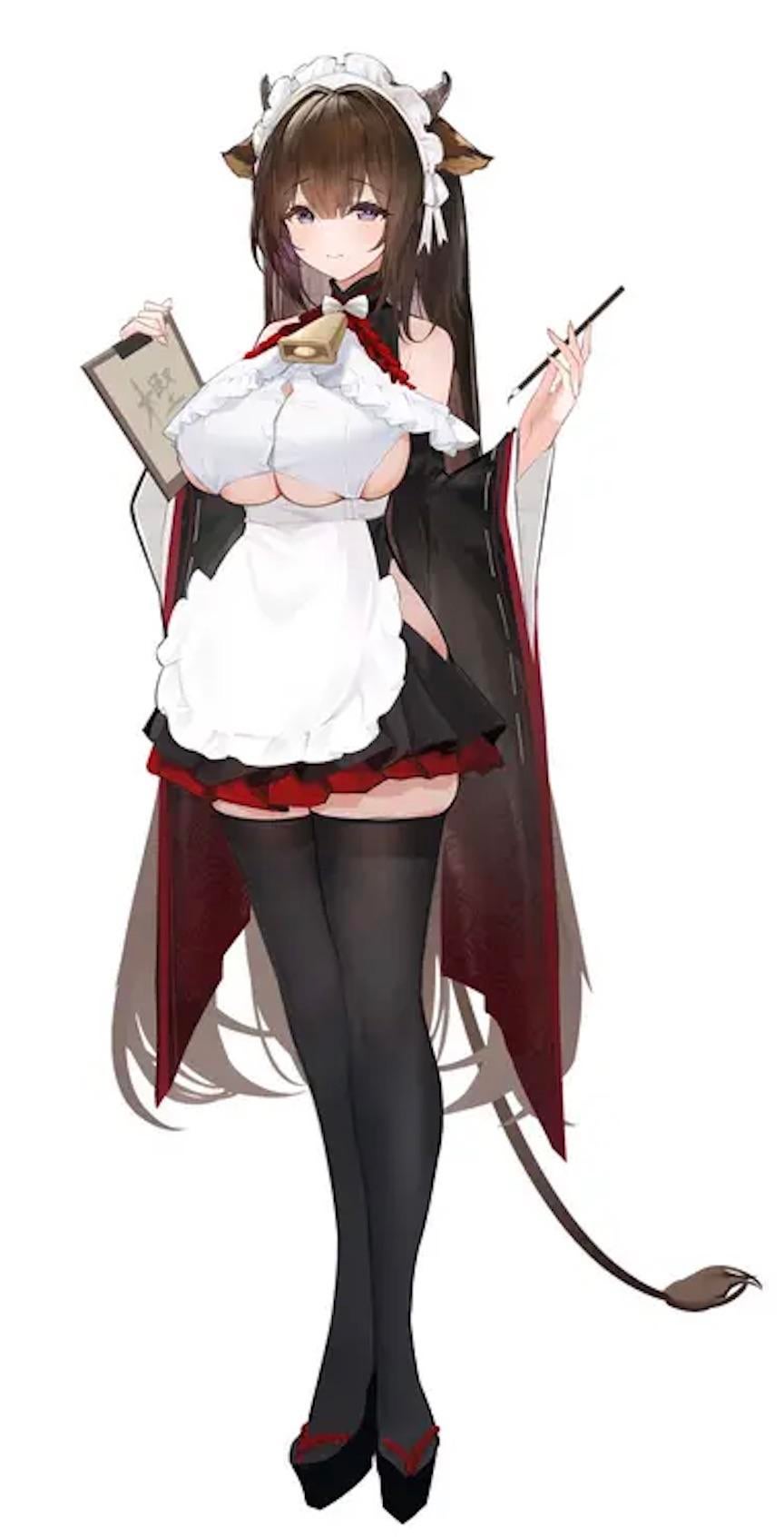 Steamy Kashino Maid Cosplay by Dottyyidi