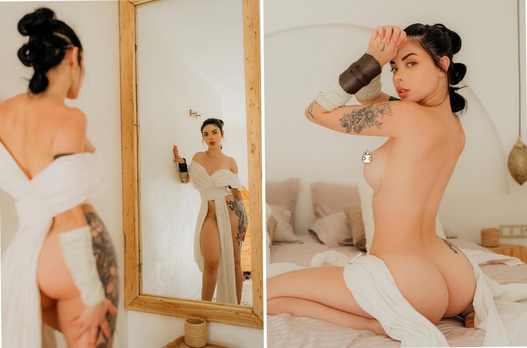Amanda Welp’s Rey Cosplay Nerd Porn