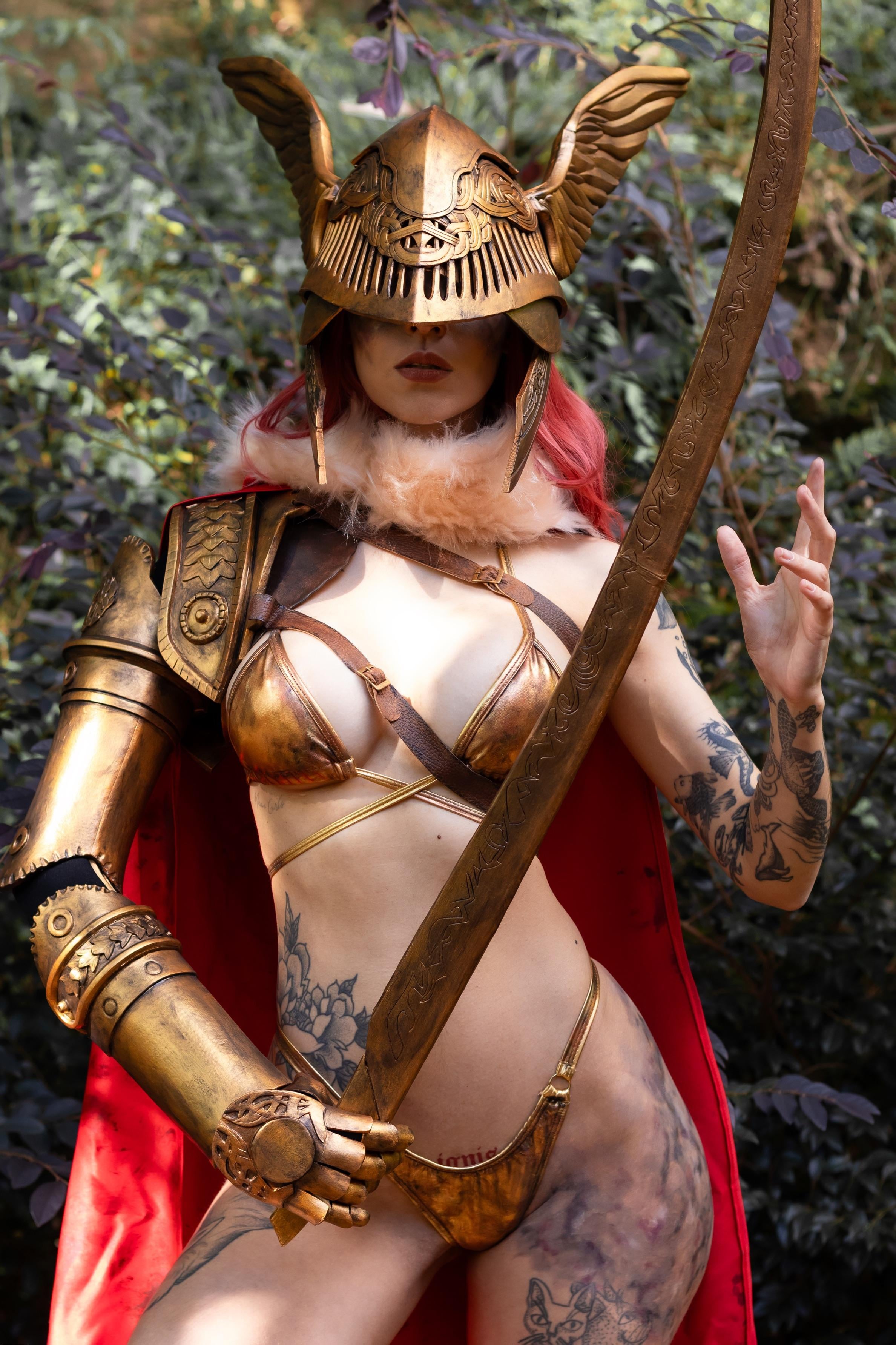 Malenia’s Dark Magic: A Cosplay Fantasy with Nicky Brum