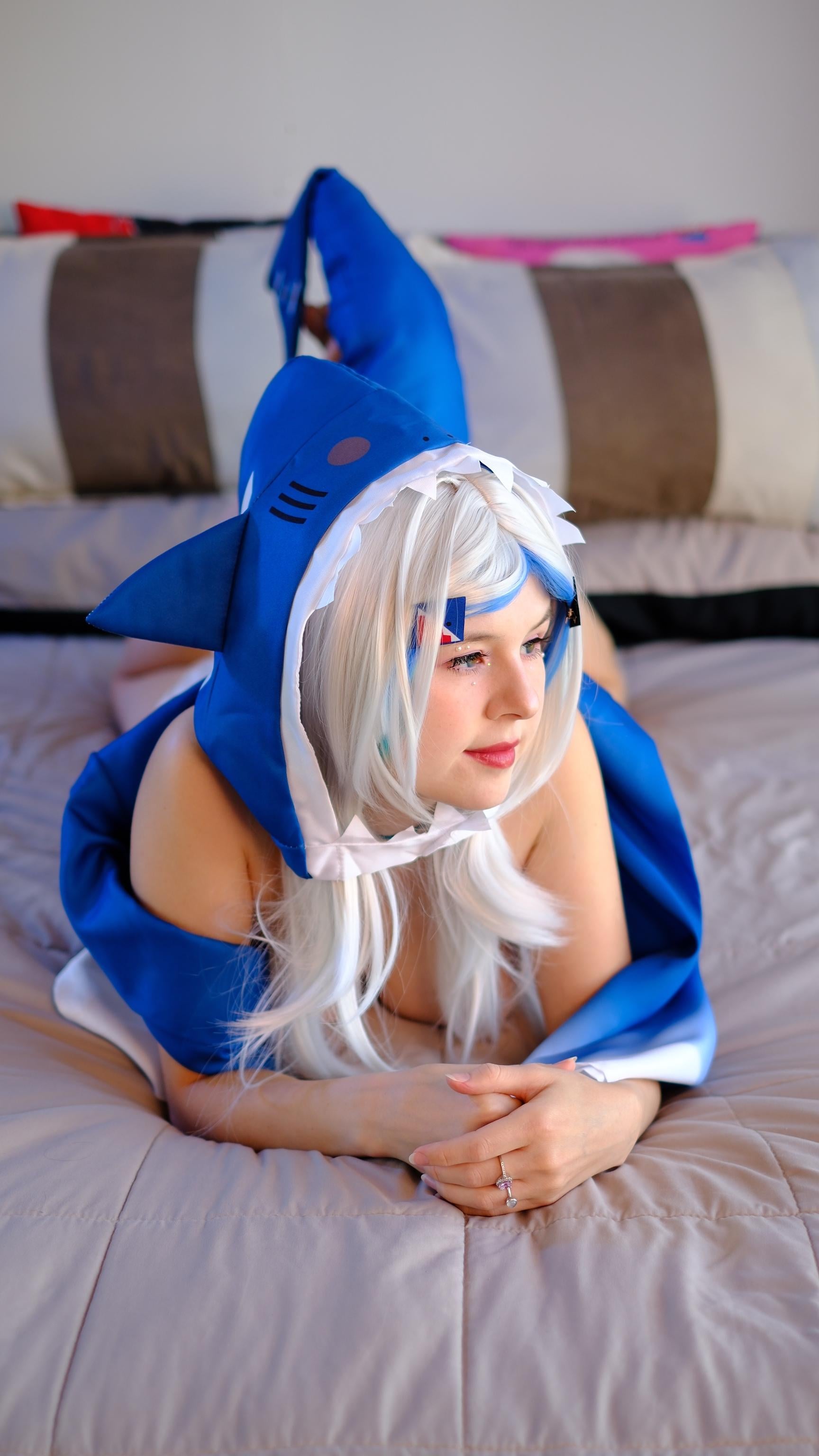 Gura’s Lewd Cosplay: A Hololive Dream Girl