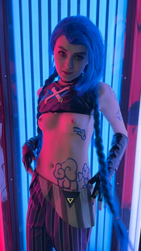 Jinx Cosplay XXX XXX Nerds
