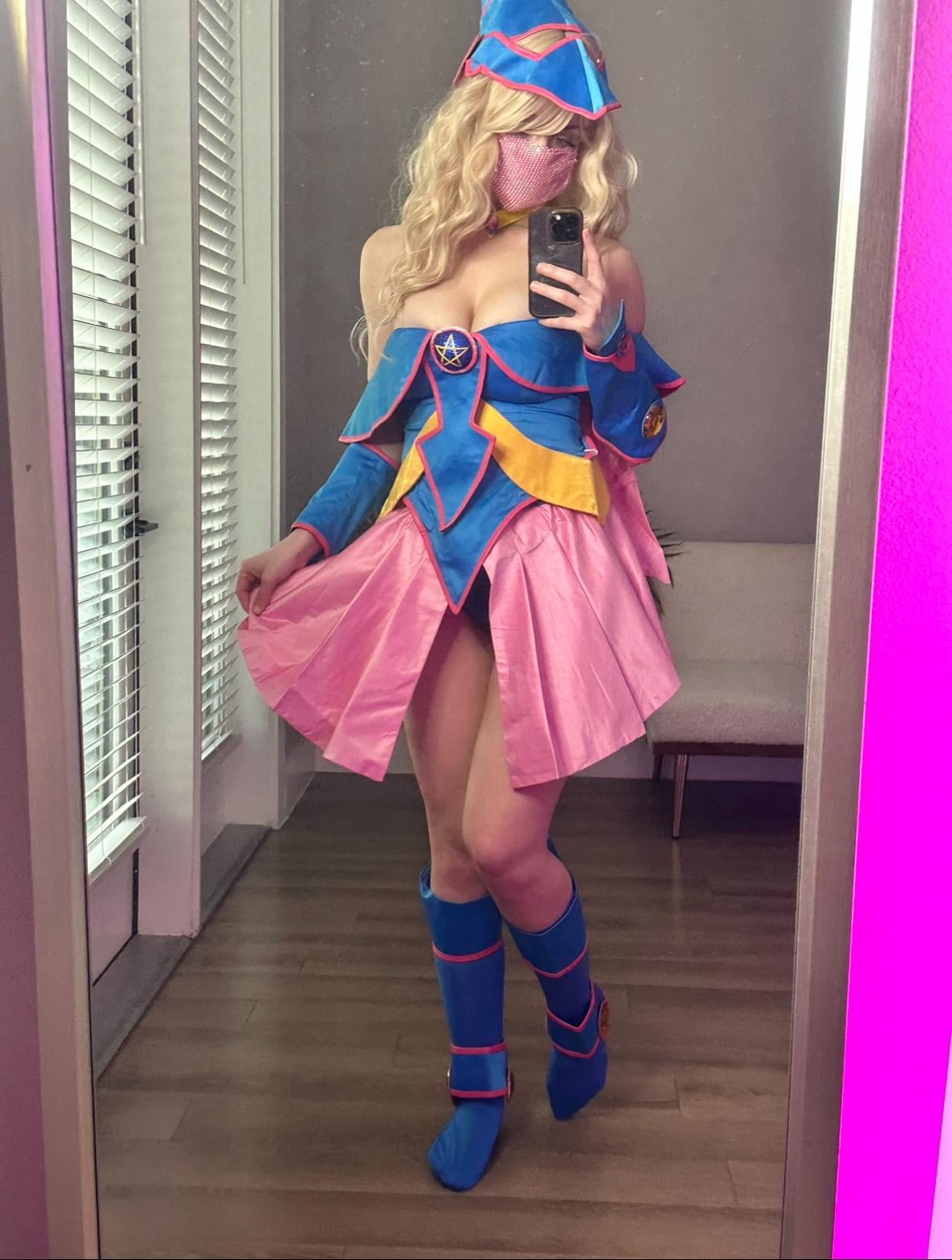 Dark Magician Girl Cosplay Fucked in a Yu-Gi-Oh! Fantasy