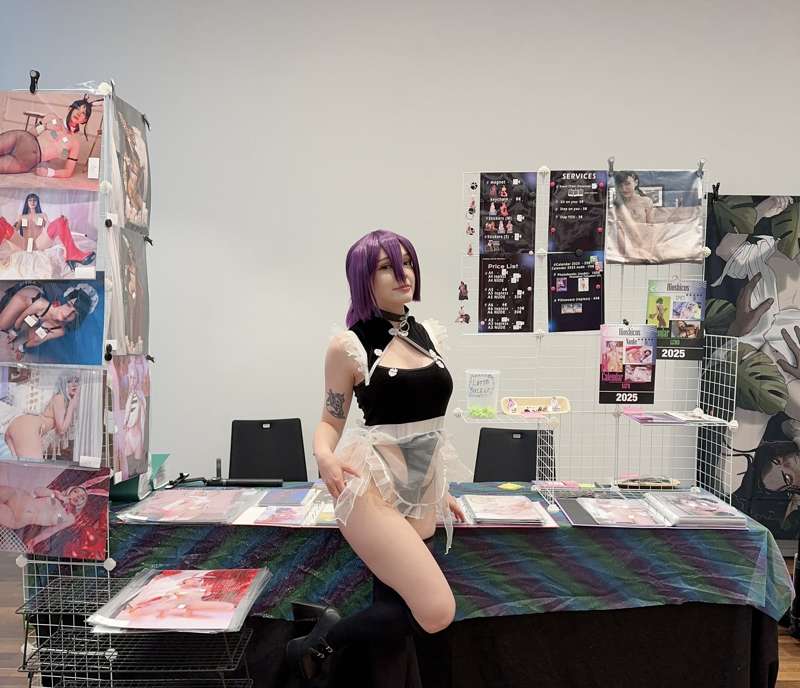 Connichi 2024 Cosplay Girl Thank You – Lewd Gamer Porn Leak