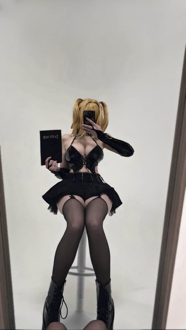 Misa Amane Cosplay XXX: Death Note Anime Nerd Porn