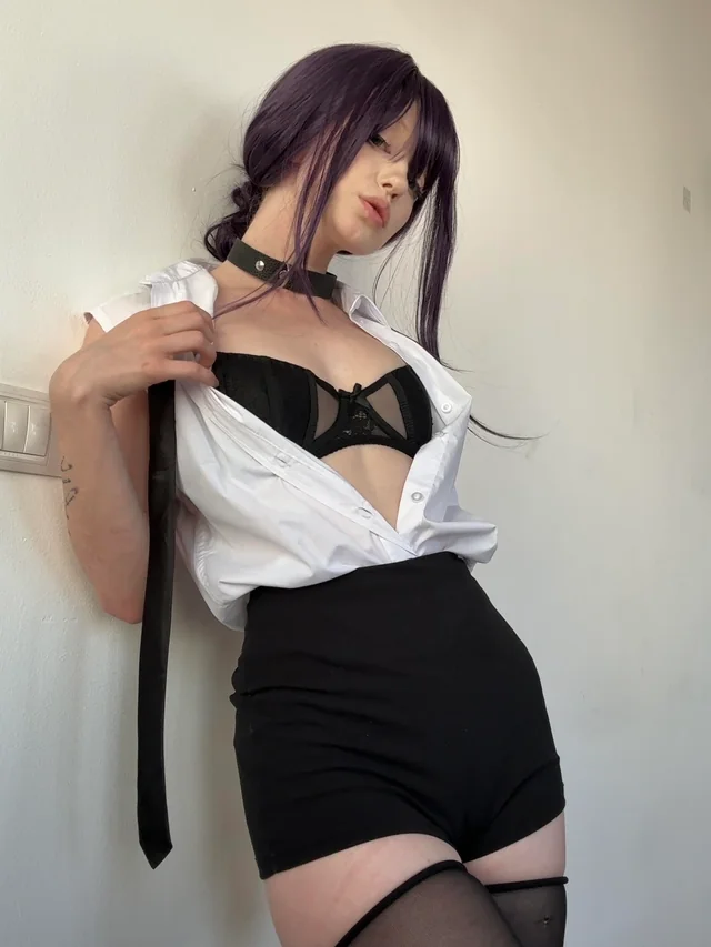 Lewd Reze from Chainsaw Man Cosplay Amateur Nude Geek Girl Onlyfans by catloverpretty