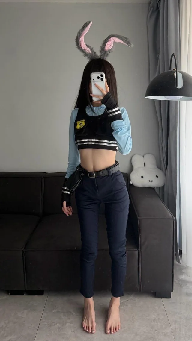 Judy Hopps Zootopia Cosplay Sex in Bunny Costume