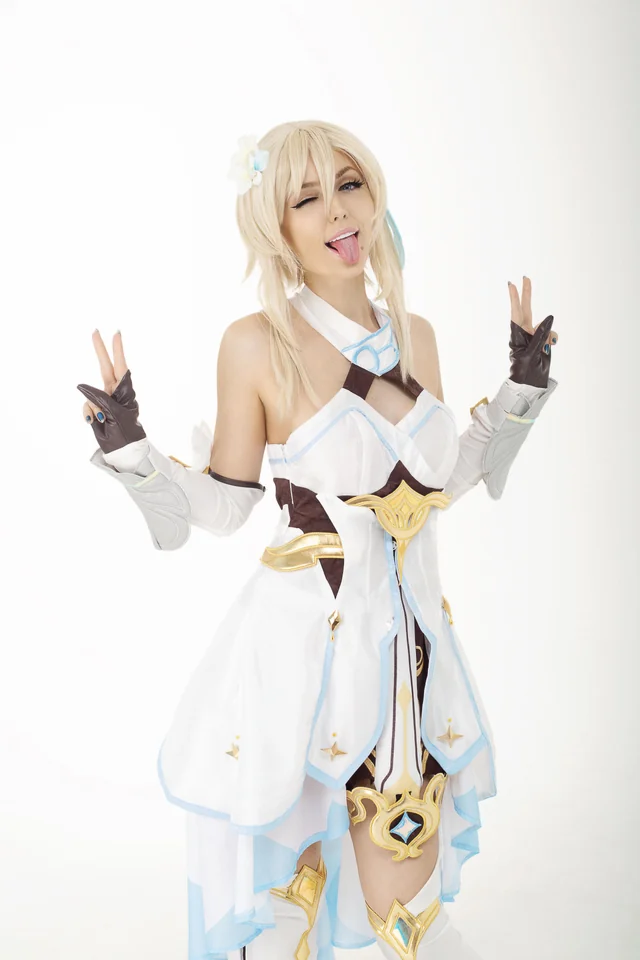 Lumine Genshin Impact Cosplay Nude by Sia Siberia