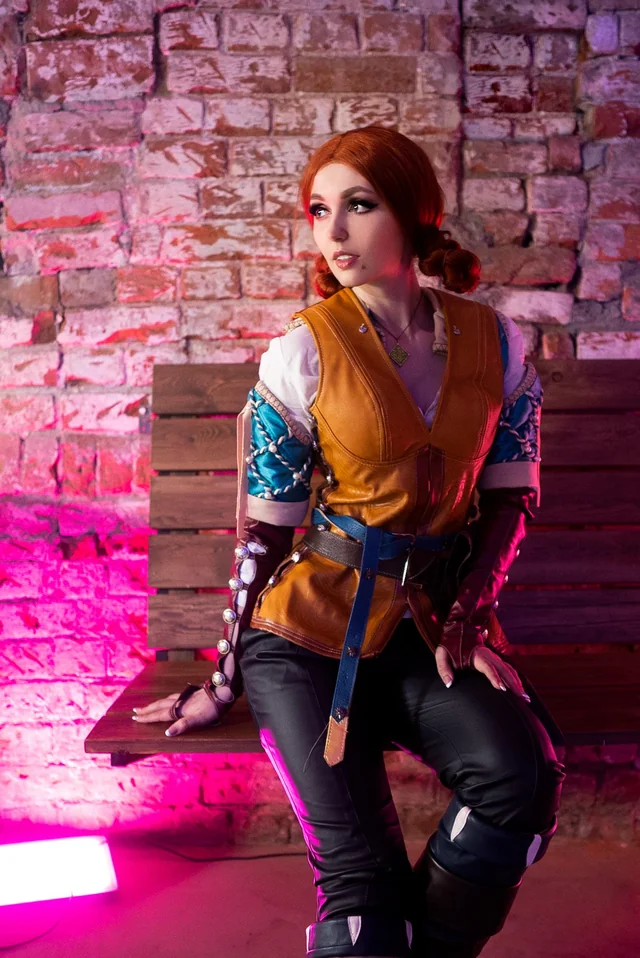 Triss Merigold Witcher Cosplay Sex With Nerdy Gamer Babe Sia Siberia