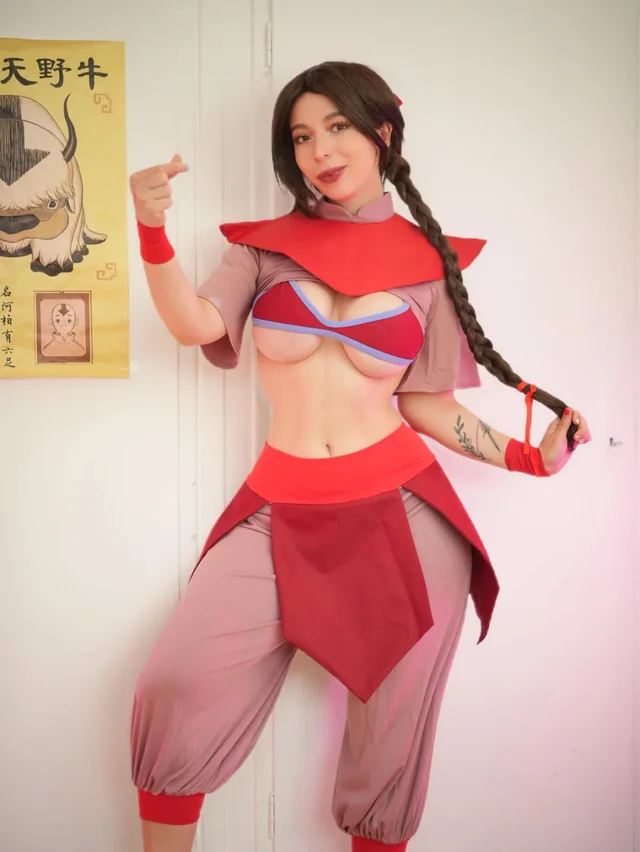 Ty Lee cosplay amateur rides hard in nerdy bedroom fantasy