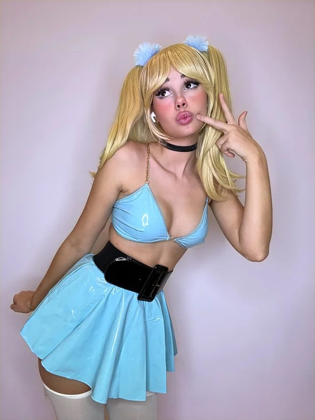 Bubbles Powerpuff Girls cosplay amateur nude by lucycosplay
