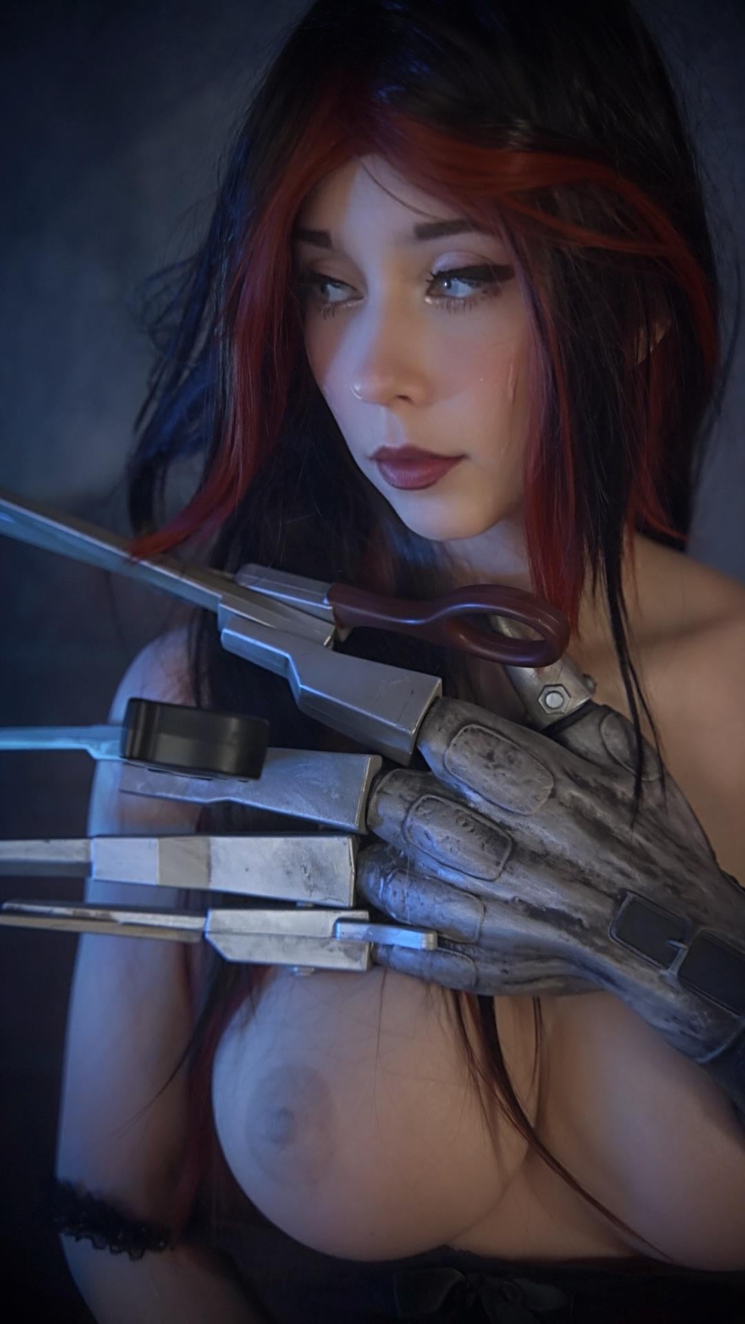 Edwina Scissorhands Cosplay Leaked