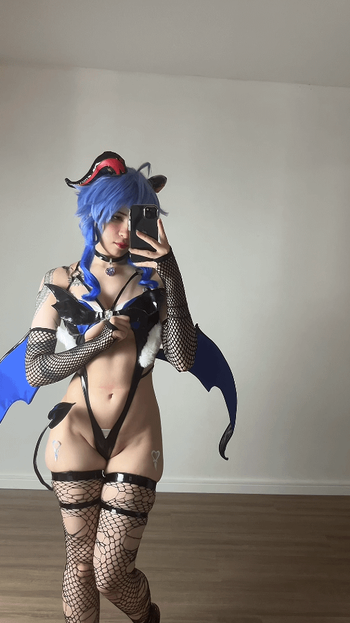 Ganyu cosplay by StarSthormy