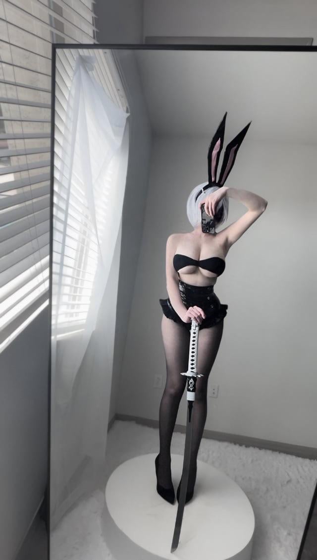 my 2b cosplays that I’ve done throughout the years! (kltt3y) [nier automata]