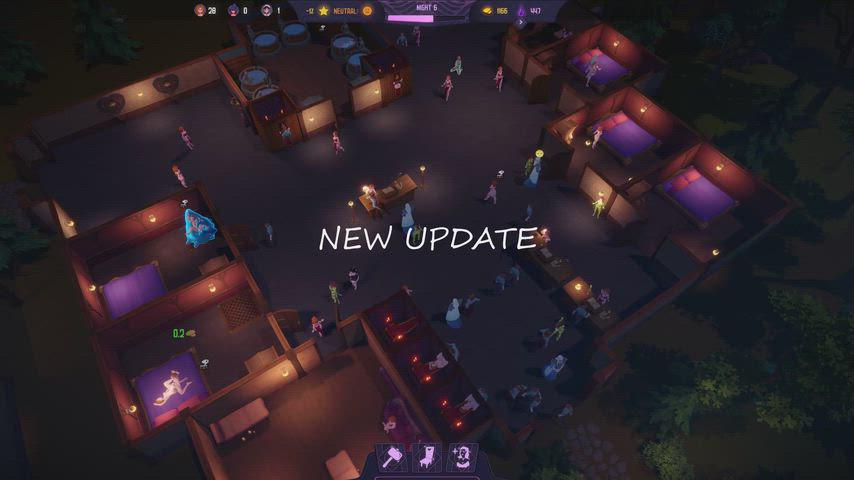 Fantasy Brothel Manager – “More Gameplay” update – Available Now!