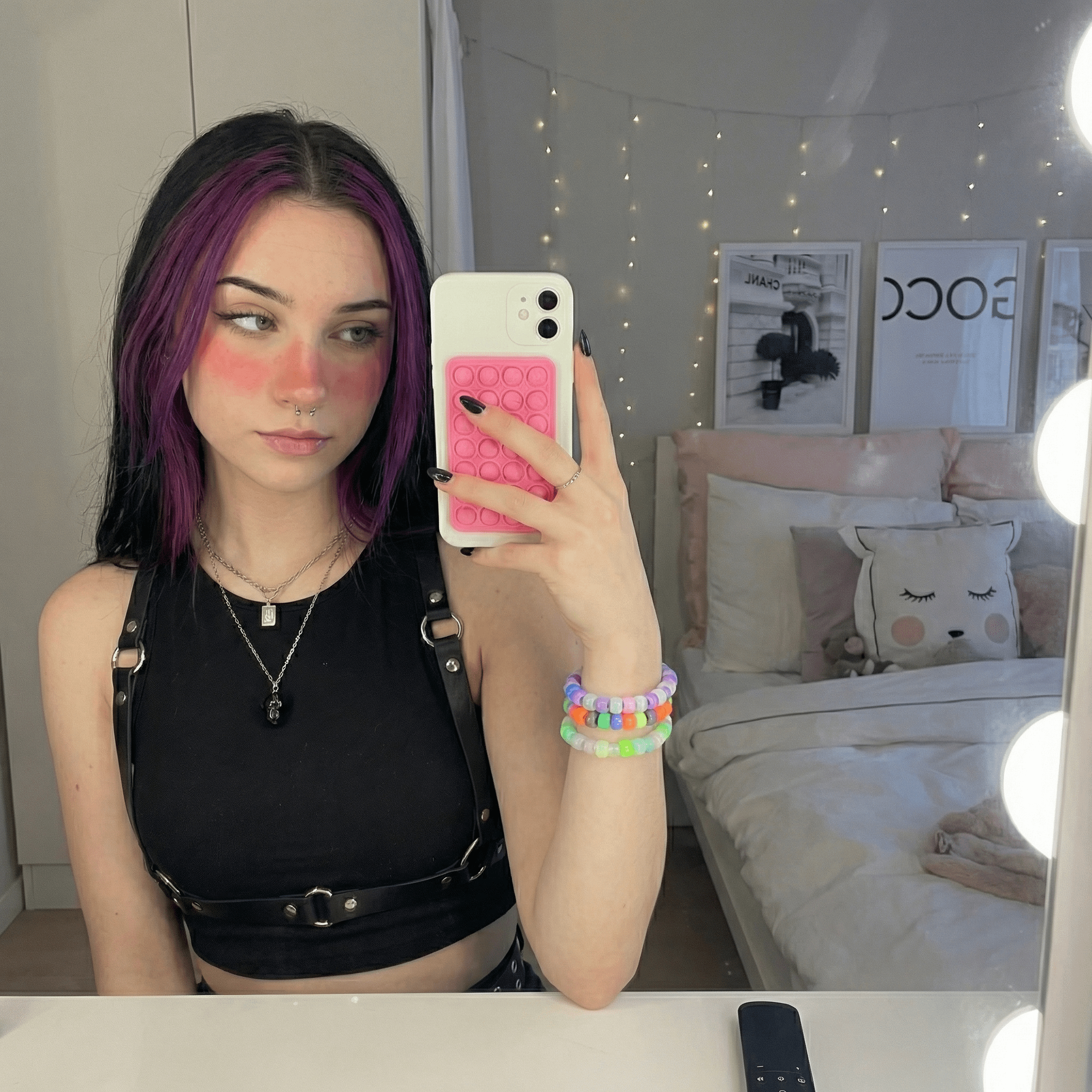 She’s a 10 but drinks 3 white monsters daily, what is she now?