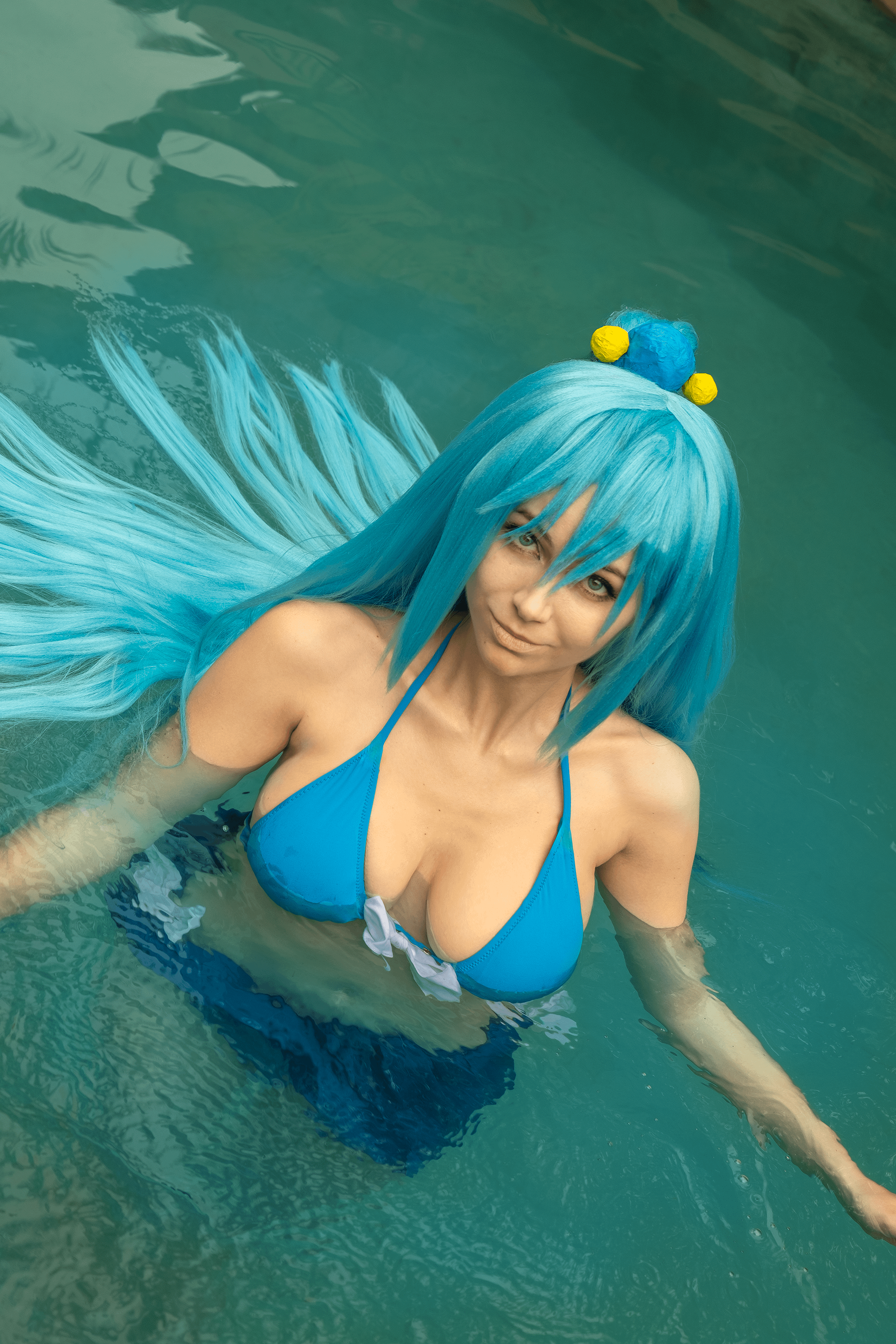 Aqua Konosuba (KonoSuba cosplay) by Nancy Novikova
