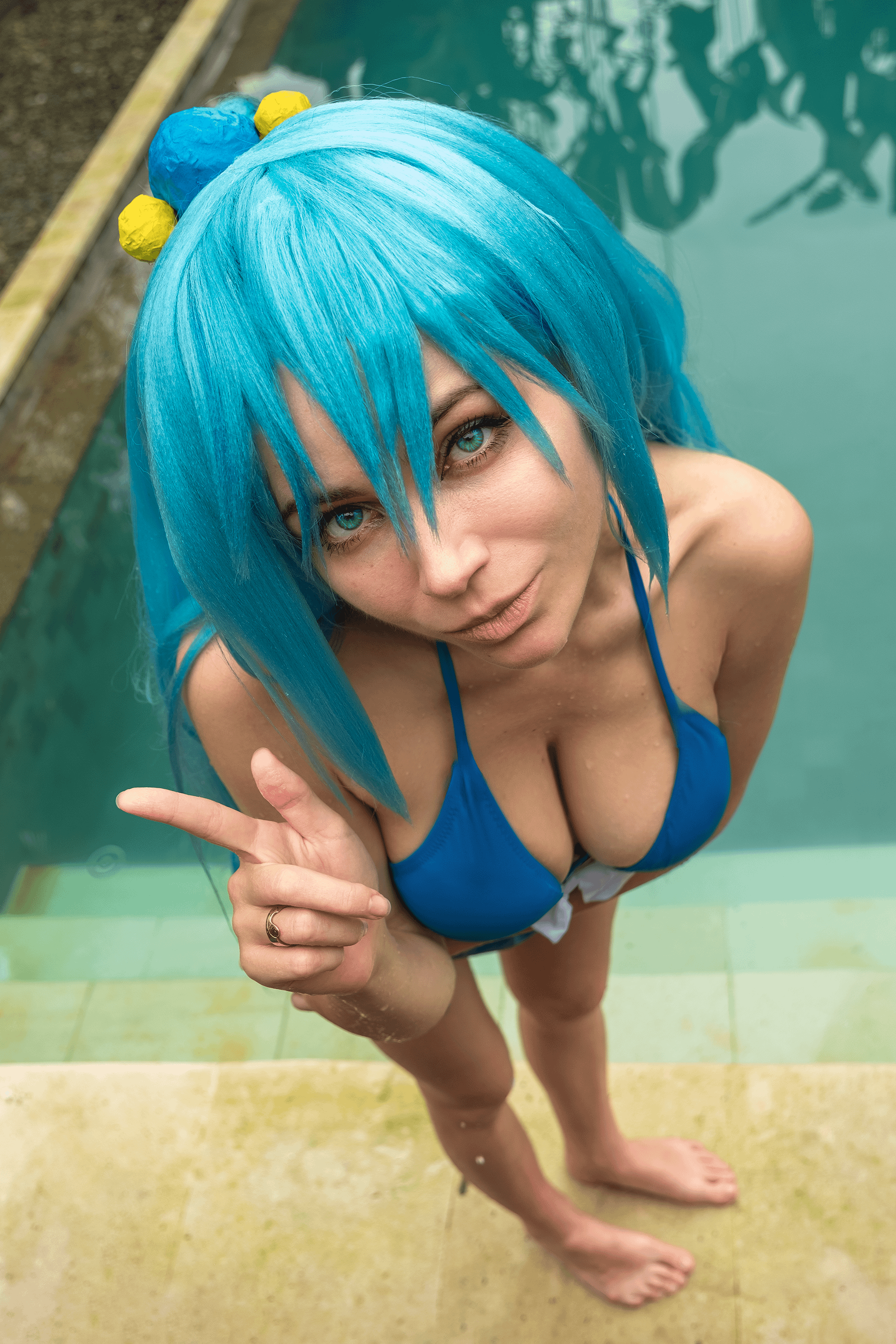 Aqua Konosuba (KonoSuba cosplay) by Nancy Novikova