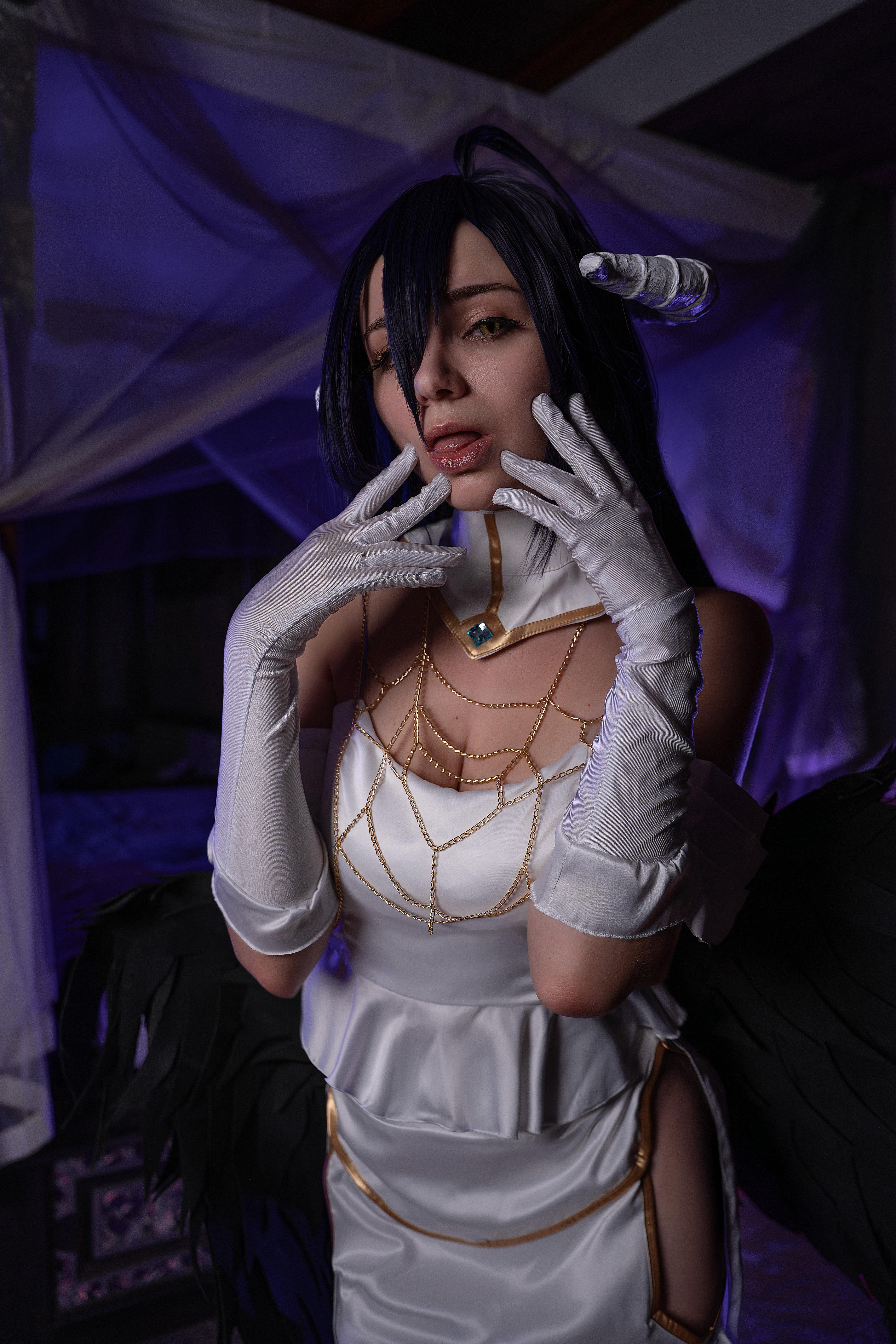 Albedo (Overlord cosplay) by Nancy Novikova