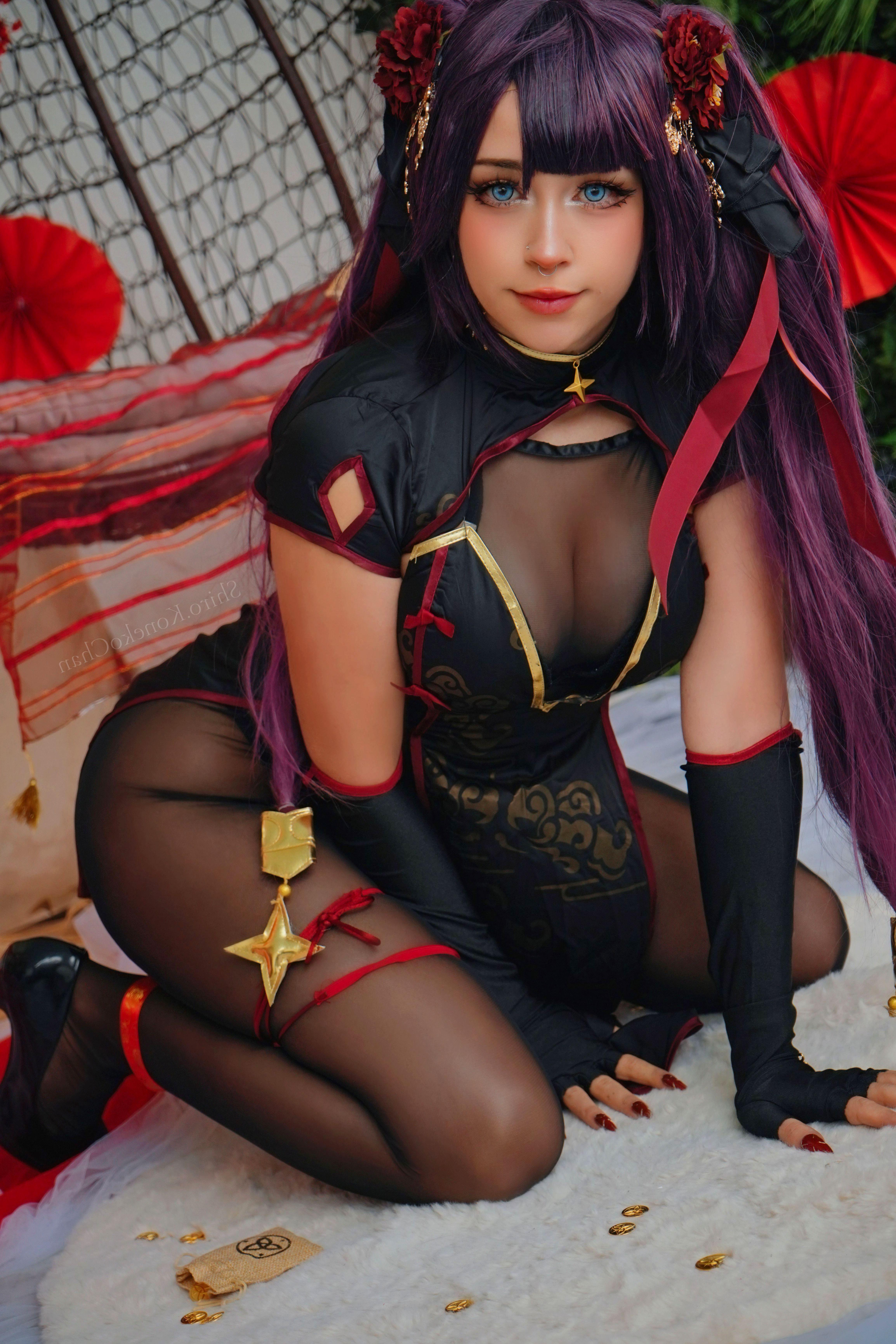 My Mona cosplay (Shiro_konekochan)