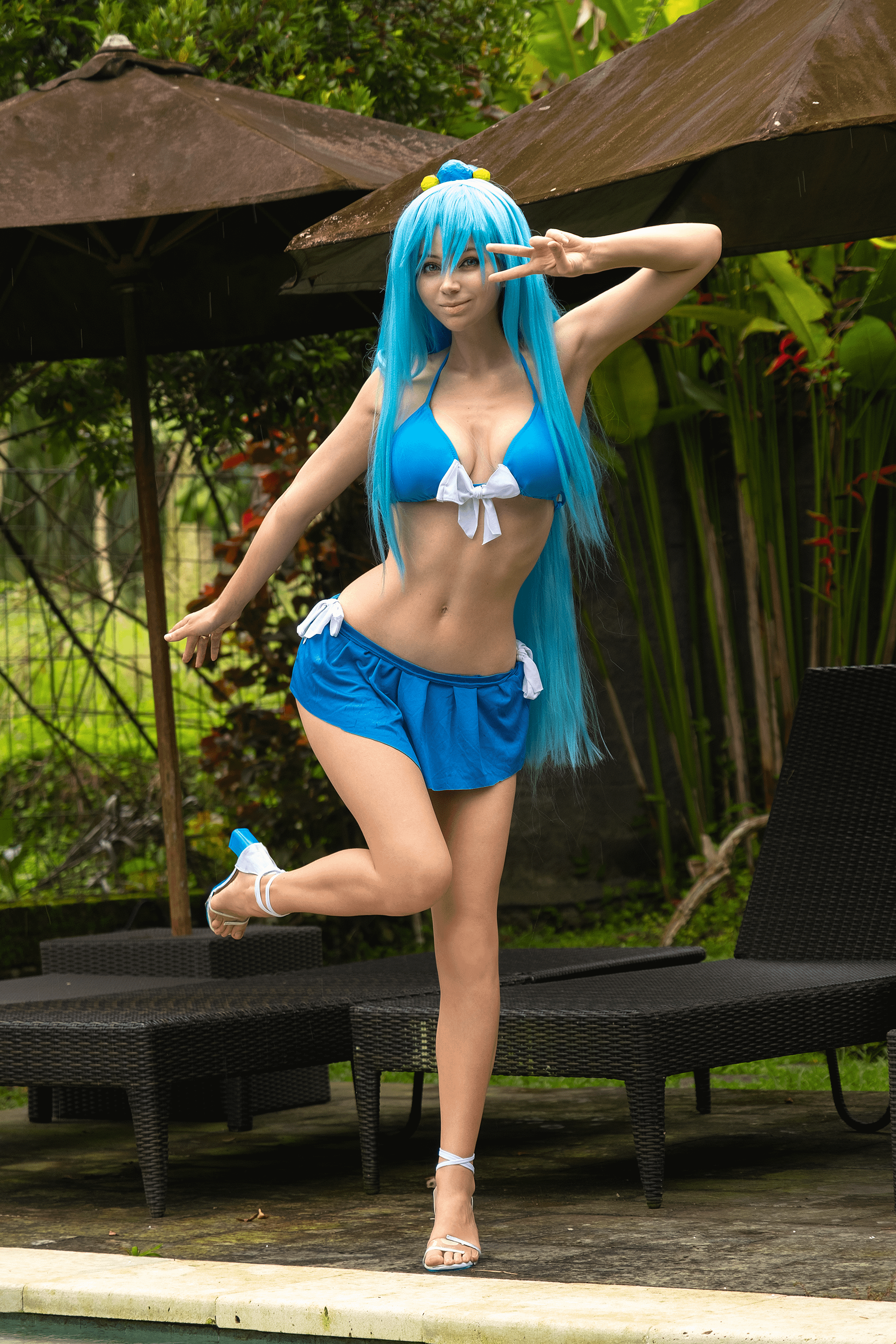 Aqua Konosuba (KonoSuba cosplay) by Nancy Novikova