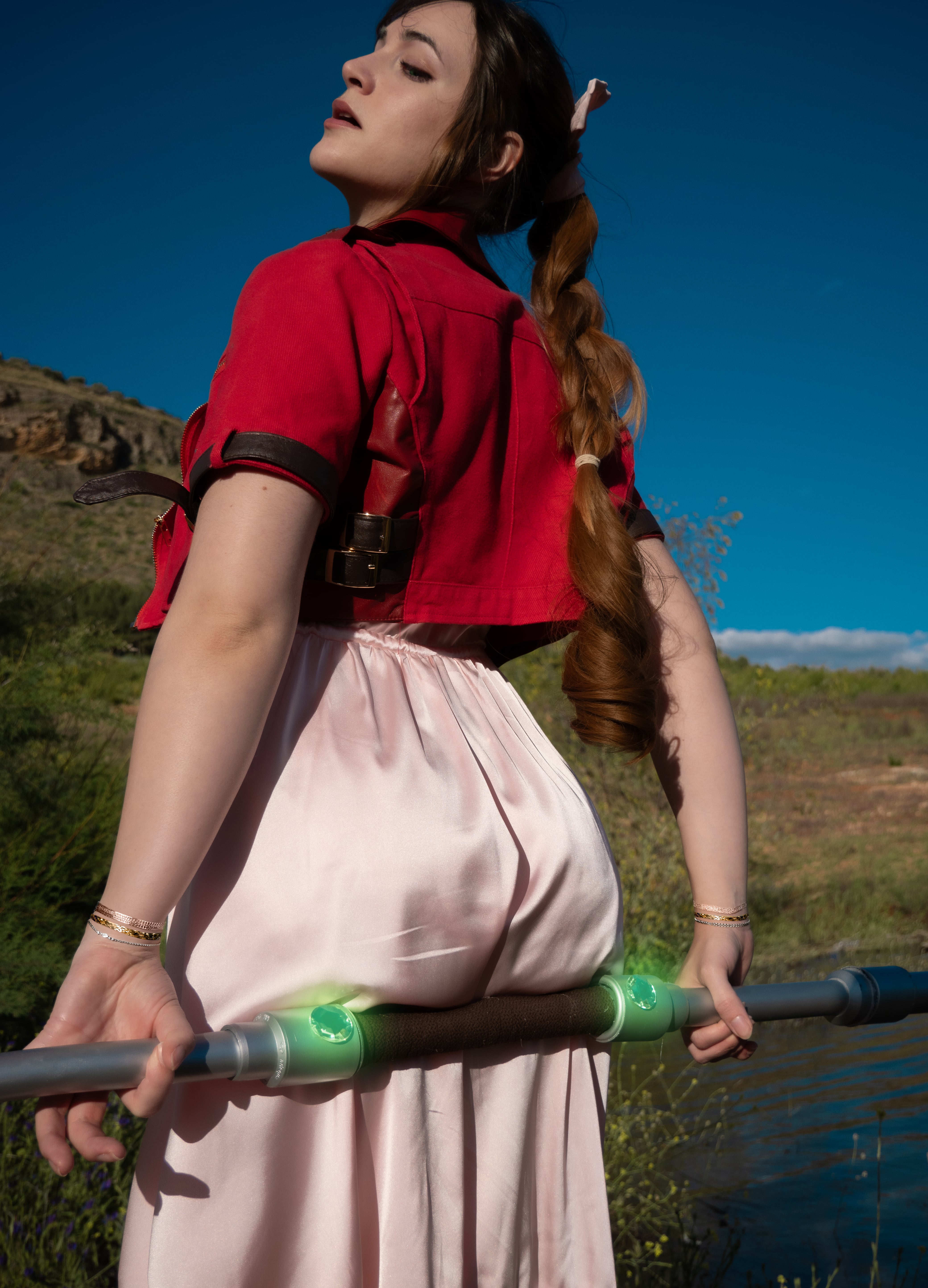Aerith cosplay by Milashiroki