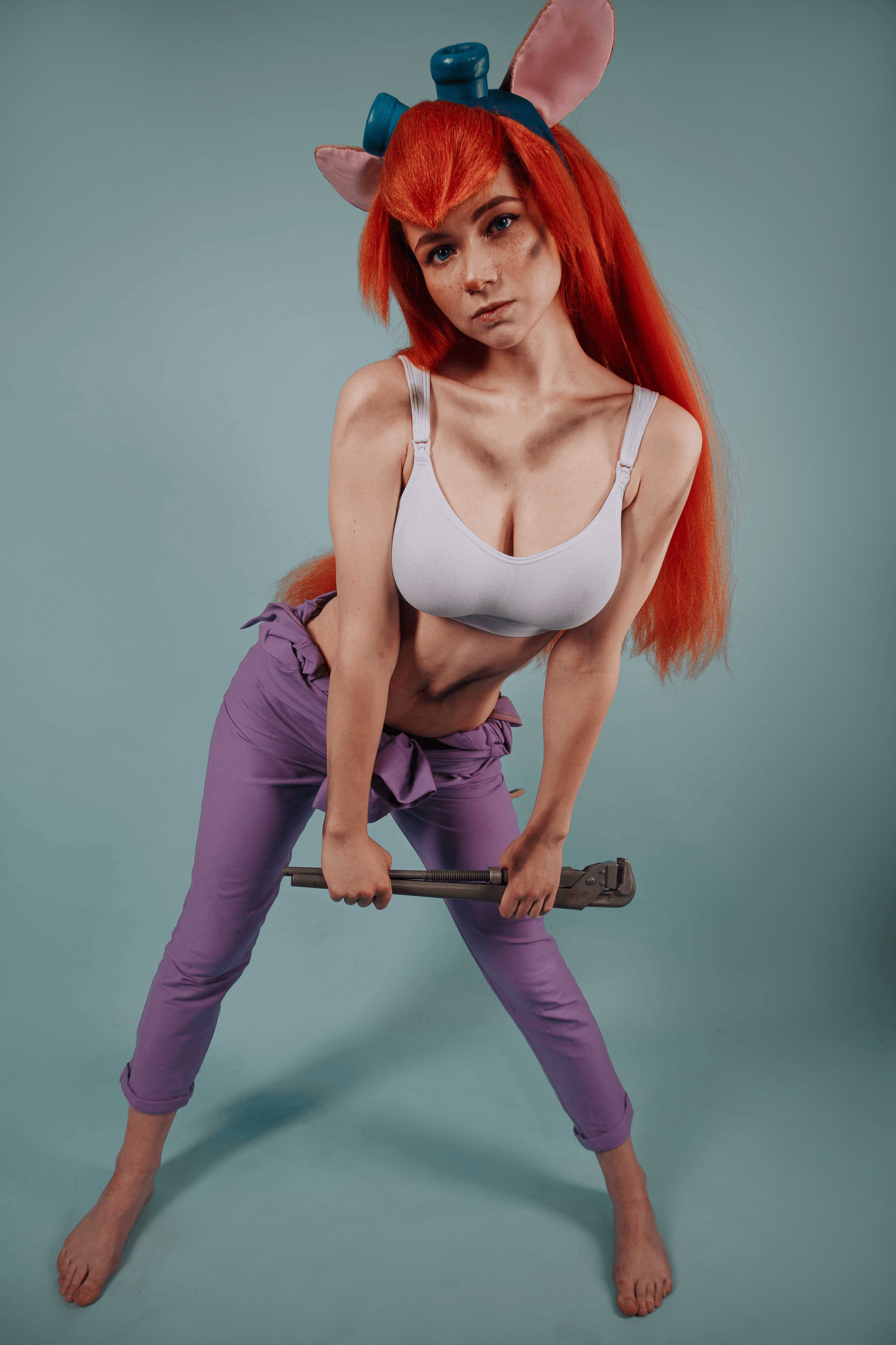 Gadget Hackwrench Cosplay by Nancy Novikova: A Nerdy Delight