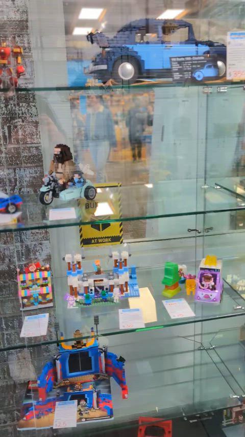 Nerdy Delights at the Lego Shop: A Cosplay Dream